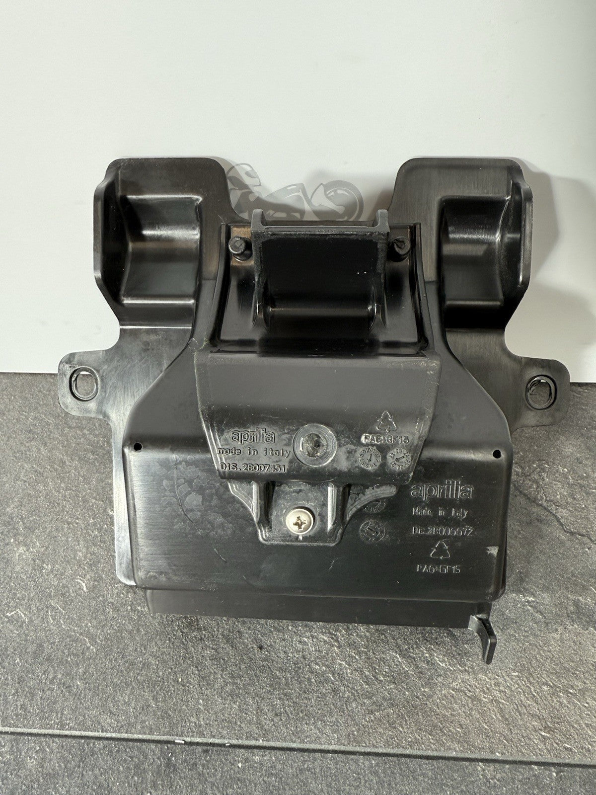 Aprilia RS660 2021 Battery Bracket Subframe Tray 6220 Miles 2022-2025 OEM