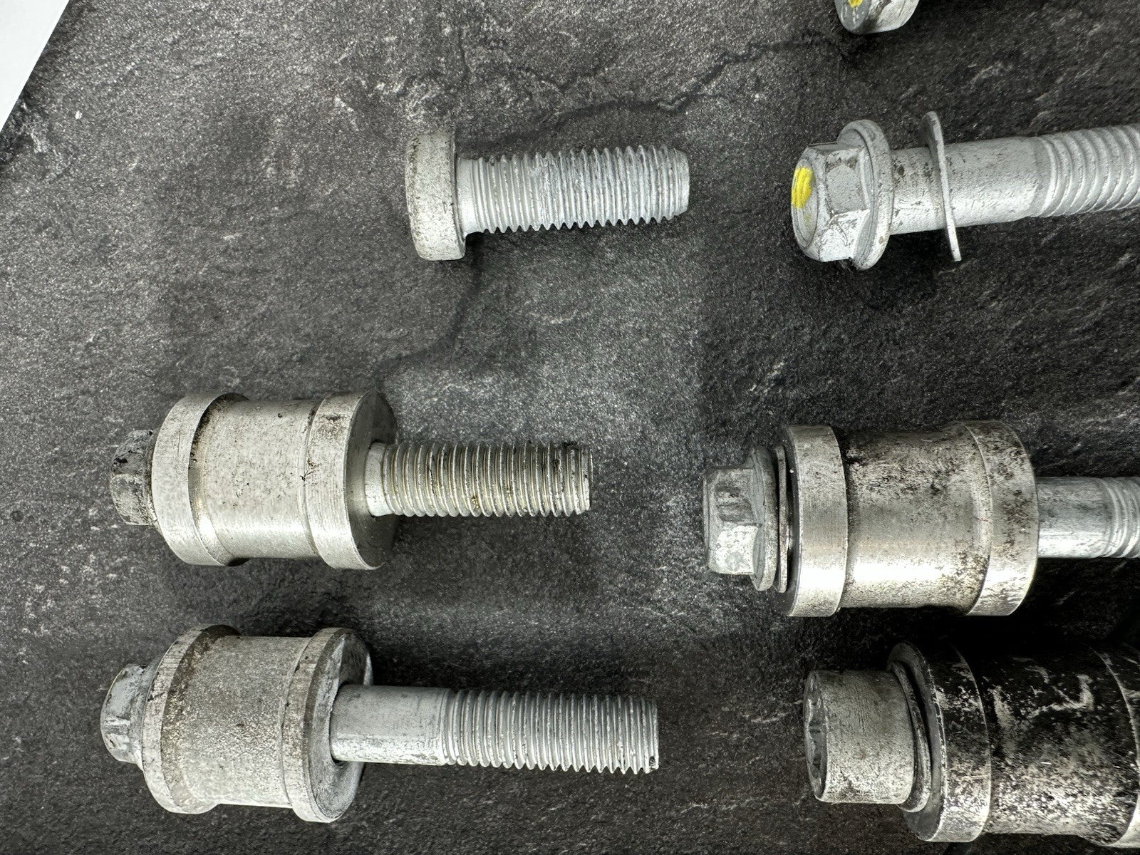 Aprilia RS660 2021 Engine Mount Bolts Frame Bolts Only 6220 Miles 2022-2025 OEM