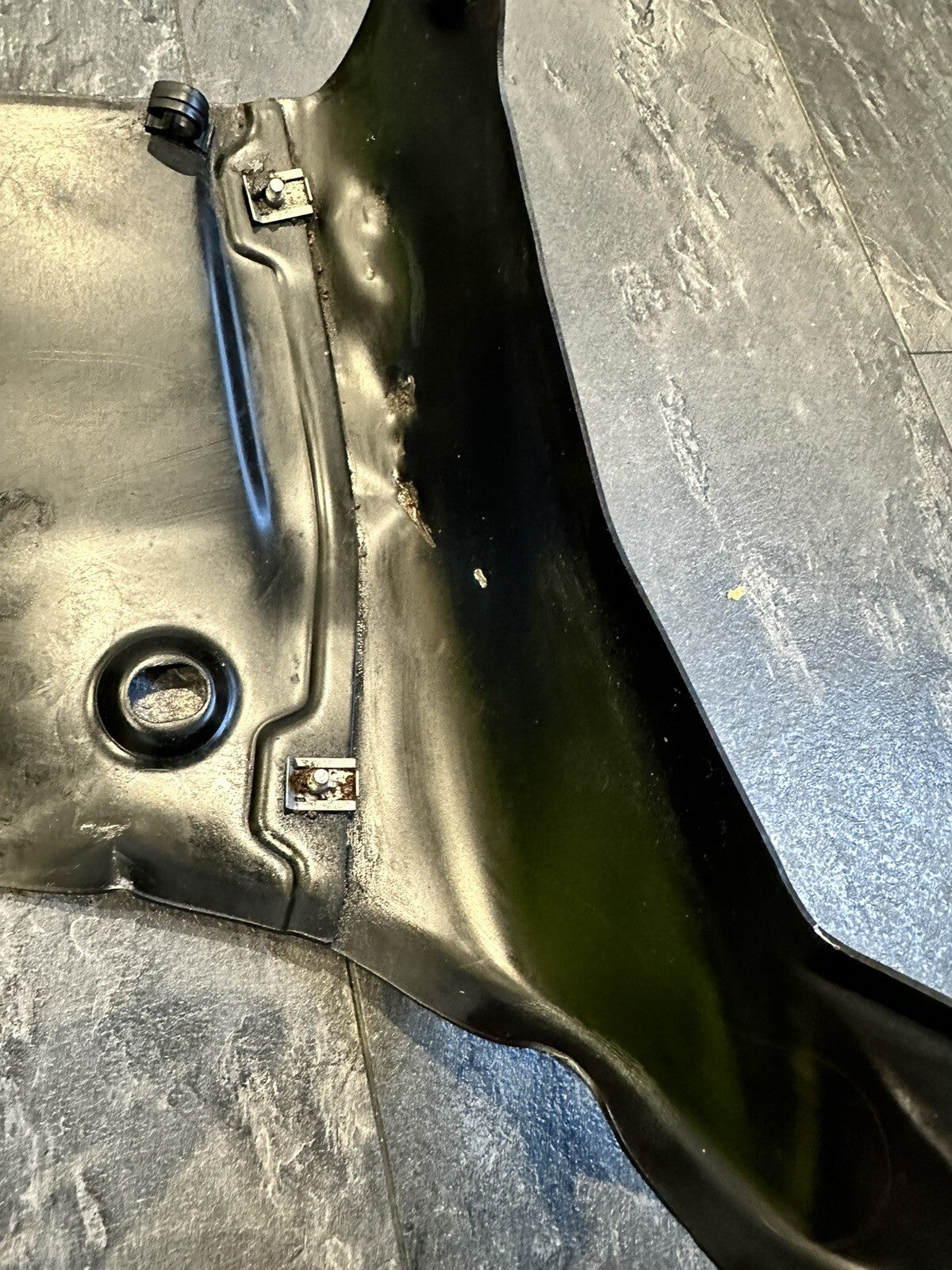 Ducati Multistrada V4 Pikes Peak 2022 Belly Pan Sump Guard DAMAGED 2023 OEM