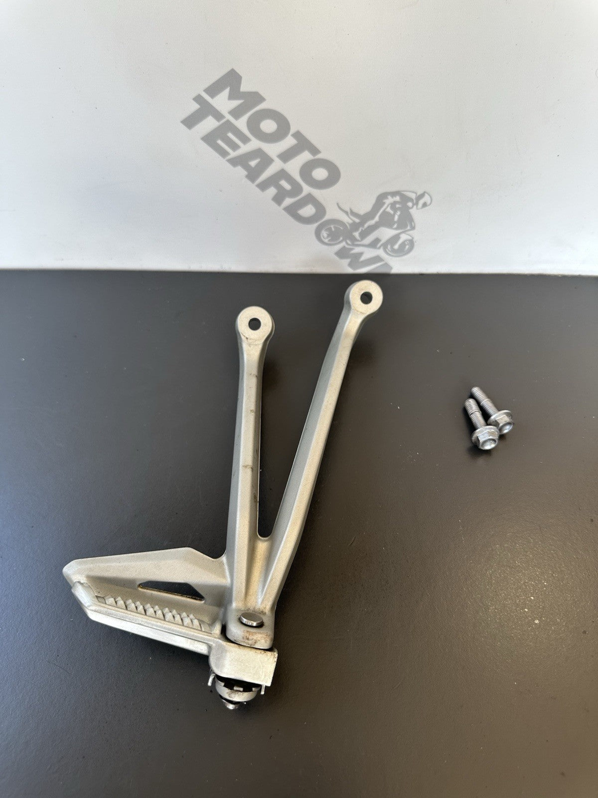 TRIUMPH STREET TRIPLE Right Pillion Footrest Hanger- 765R 765RS T2081987 2017-19