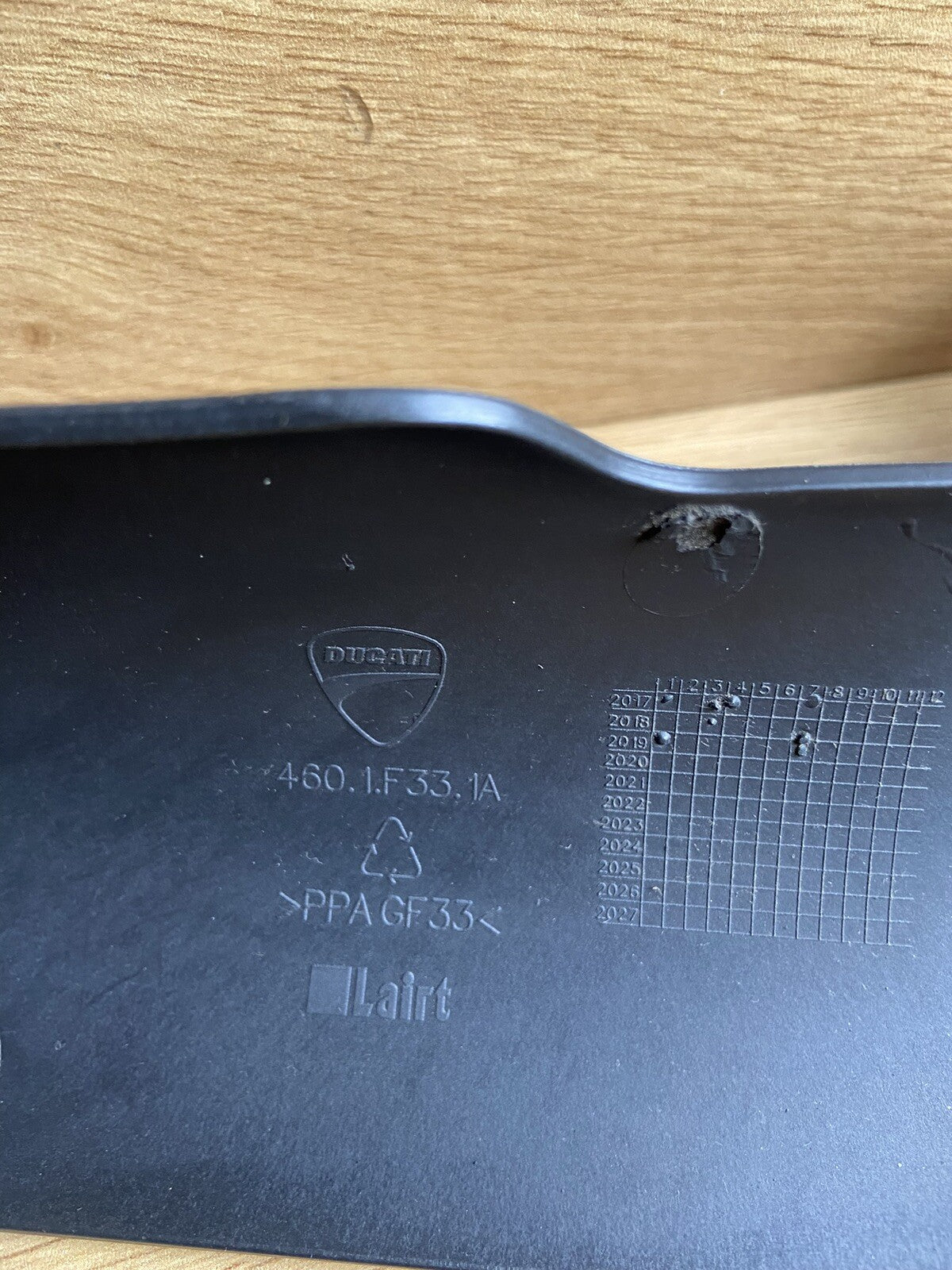 DUCATI SUPERSPORT 2019 EXHAUST COVER SHROUD COWL HEAT LT Exhaust Cover Left Heat