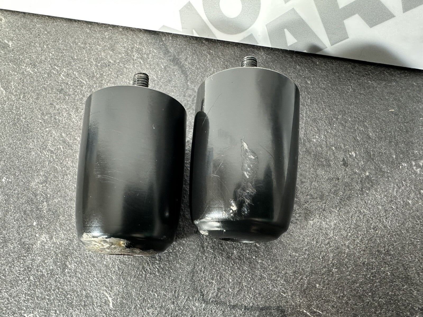 Suzuki GSXR 1300 2016 HAYABUSA Bar End Weights Handlebar Ends ABS 18408 Miles