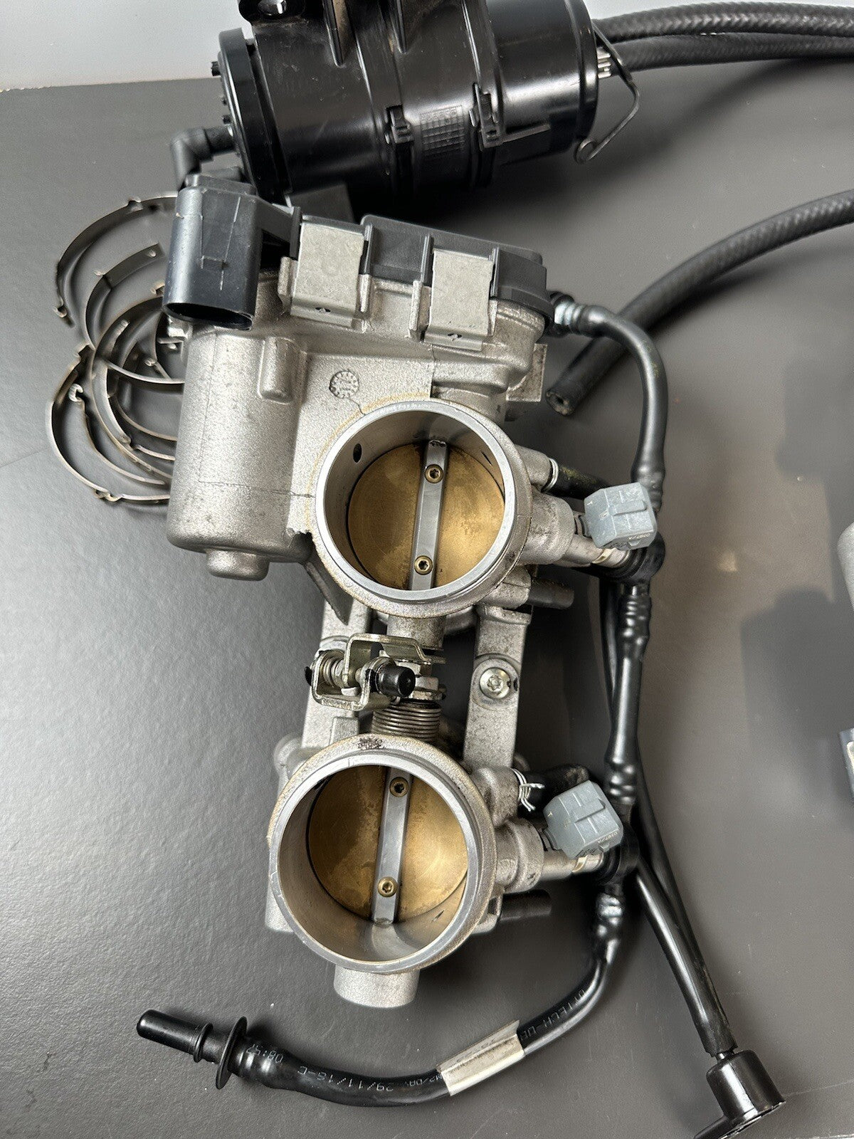 APRILIA TUONO V4 1100 FACTORY Throttle Bodies - 8573046 2017-2020 Front And Rear