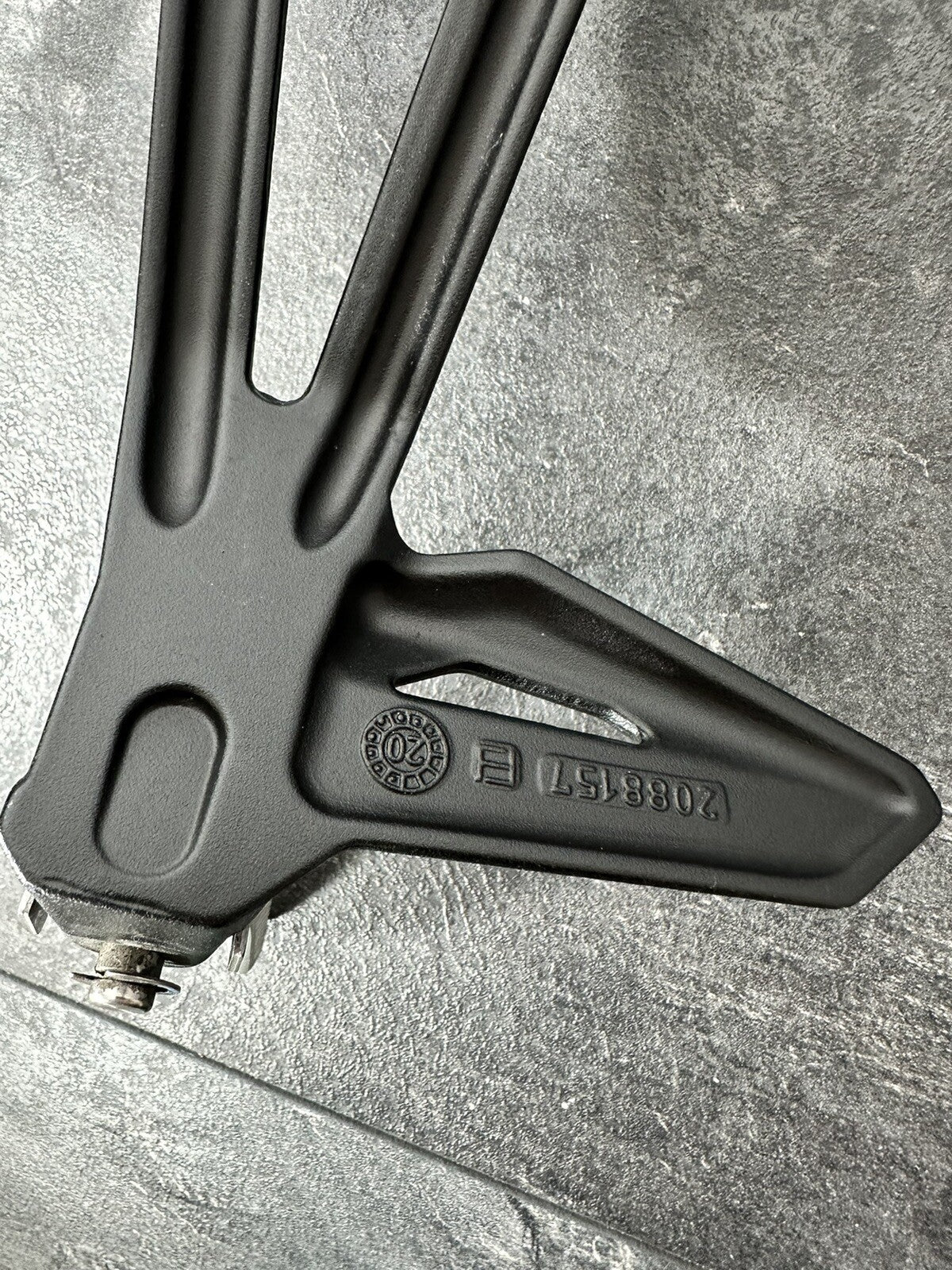 Triumph Street Triple 765 RS 2022 Pillion Footrests Footpegs 2751 Mile 2020 2021