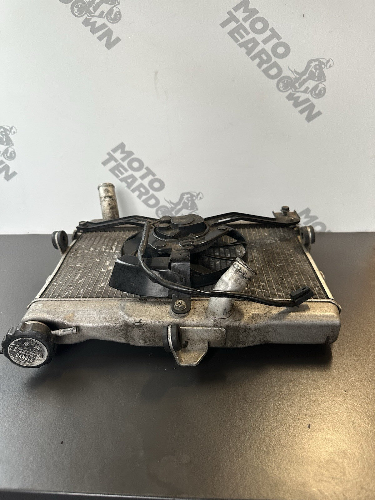 Yamaha MT-07 ABS 2014-2018 Radiator Yamaha MT07 Radiator And Fan SLIGHTLY BENT