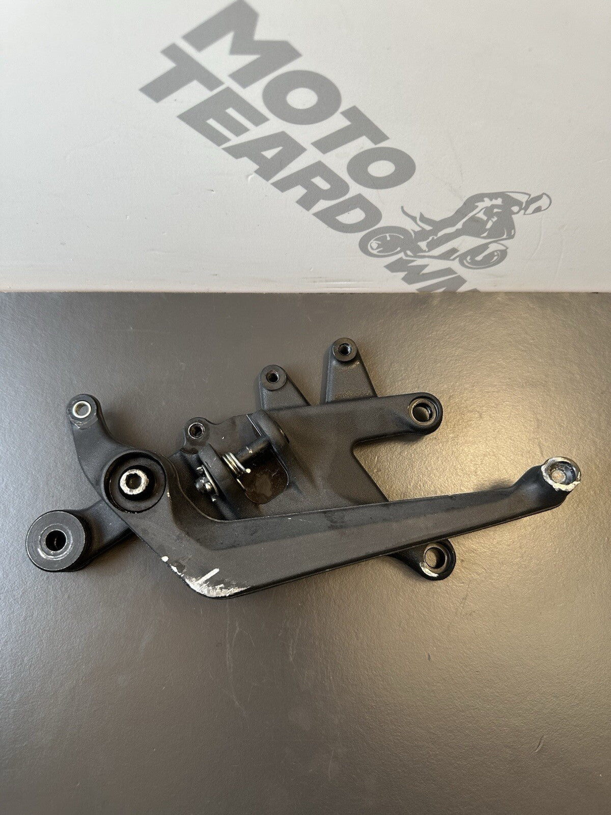 KTM 125 Duke right riders footrest assembly Right Foot Assembly SPARES / REPAIRS