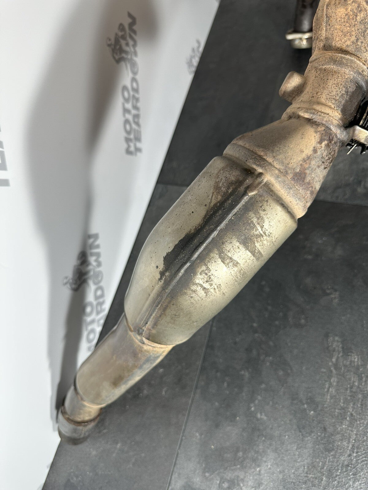 Suzuki GSXR 1000 2014 Exhaust Downpipes Header Pipes 22774 Miles 2009-2016 OEM