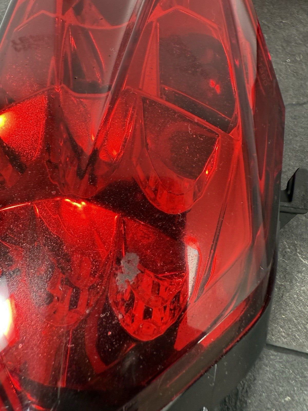 Triumph Street Triple 765 RS 2021 Rear Light Brake Light 21650 Miles 2020-2022