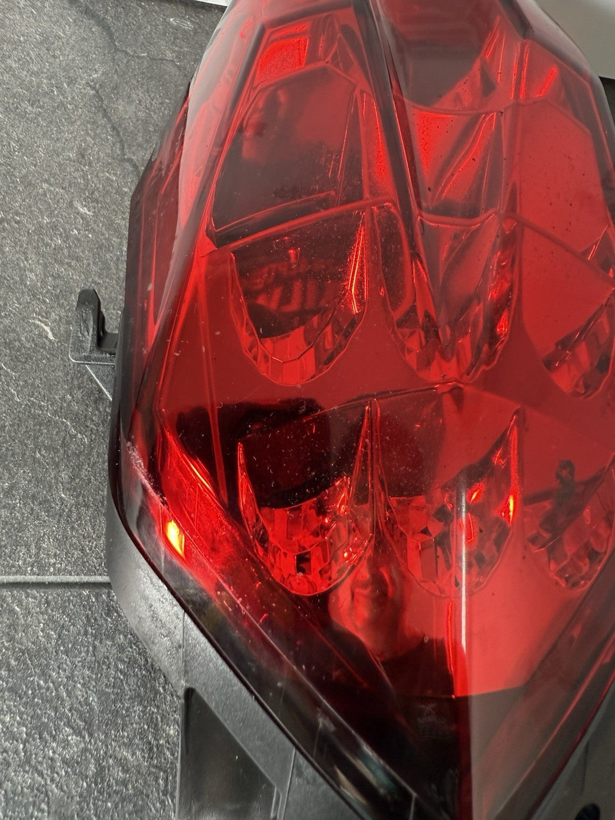 Triumph Street Triple 765 RS 2021 Rear Light Brake Light 21650 Miles 2020-2022
