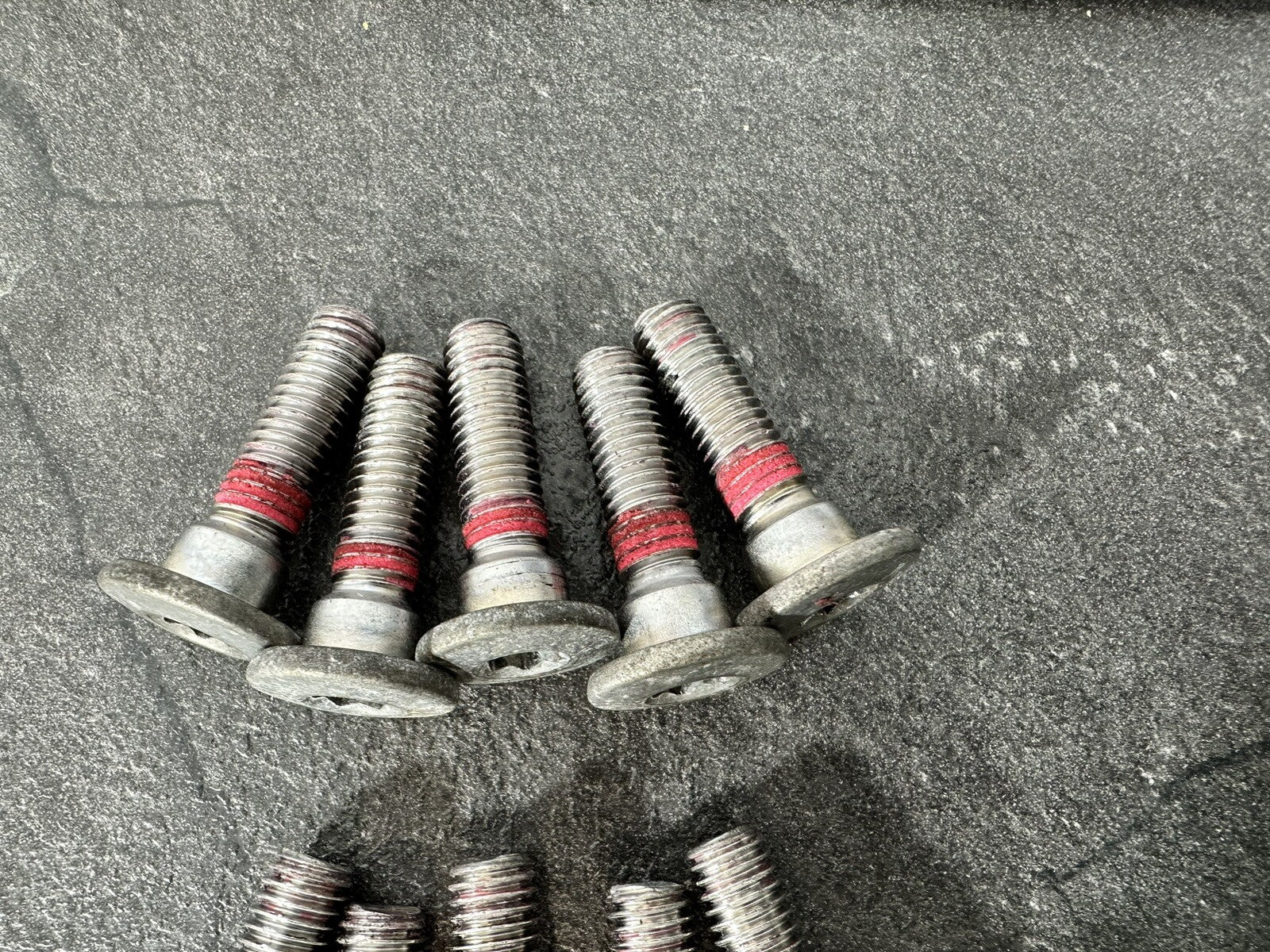 Kawasaki Z800 ABS 2016 Front Rear Brake Disc Bolts 12691 Miles 2013-2018 OEM