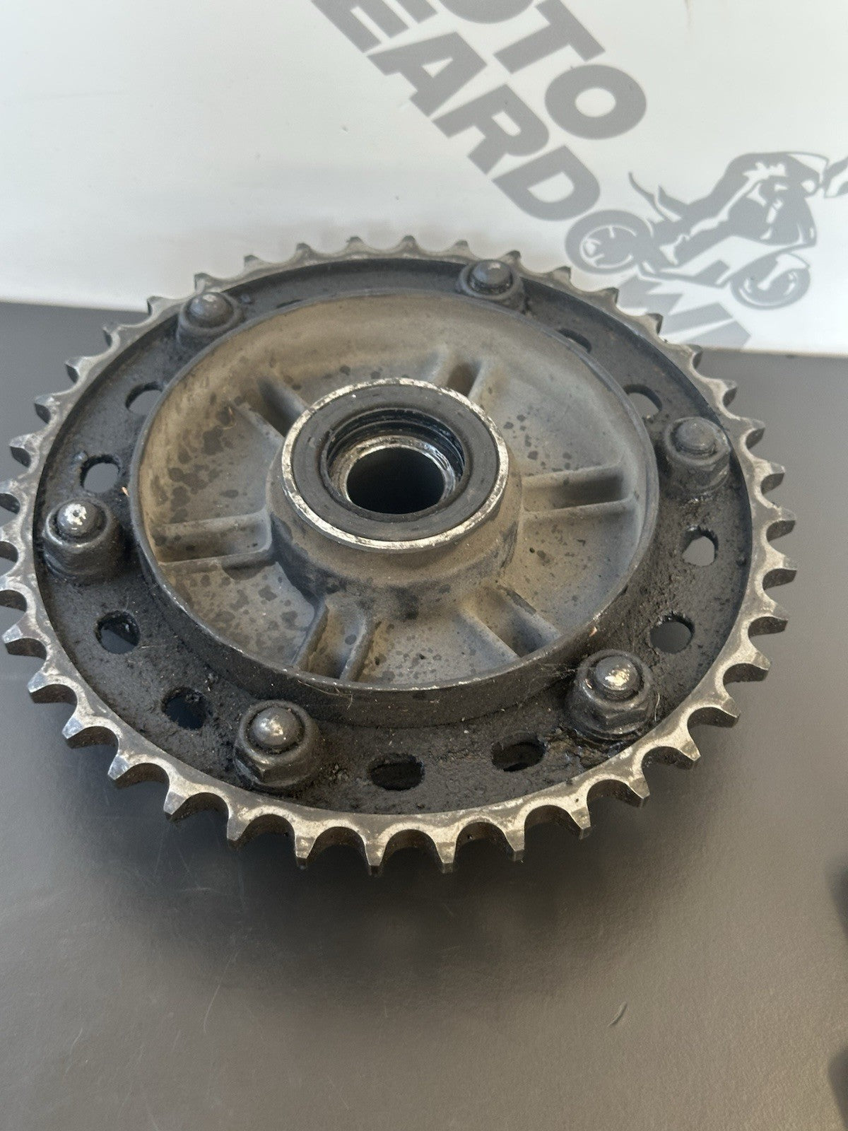 Honda CBR1000RR Rear Sprocket Carrier and Cush Rubbers 2004 2005 RR4 RR5 OEM