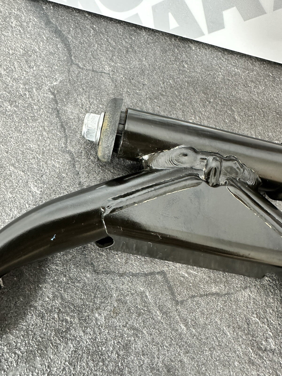 Triumph Trident 660 2022 Fuel Tank Mount Bracket 2962 Miles 2021-2024 OEM