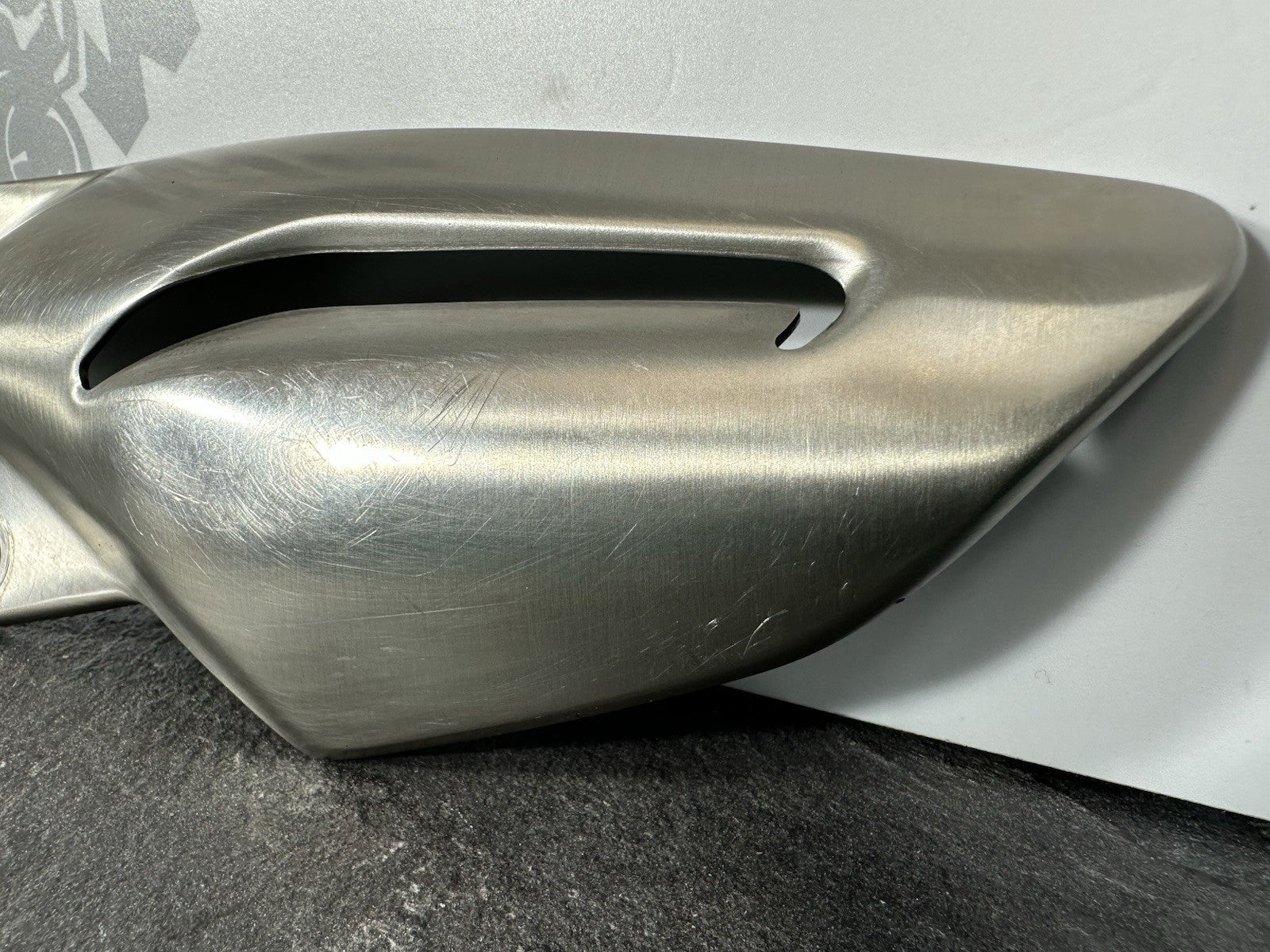Triumph Street Triple 675 R 2015 Left Heel Plate 2013-2016 16470 Miles OEM