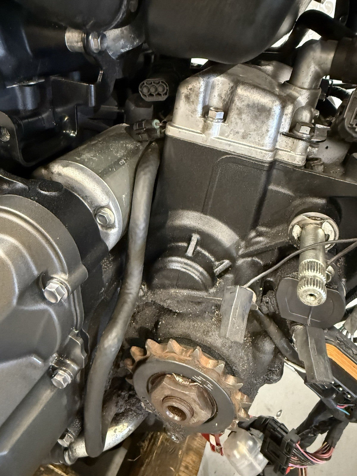TRIUMPH TRIDENT 660 Engine 2021-2023 Trident 660 Engine, Loom, Throttle Bodies