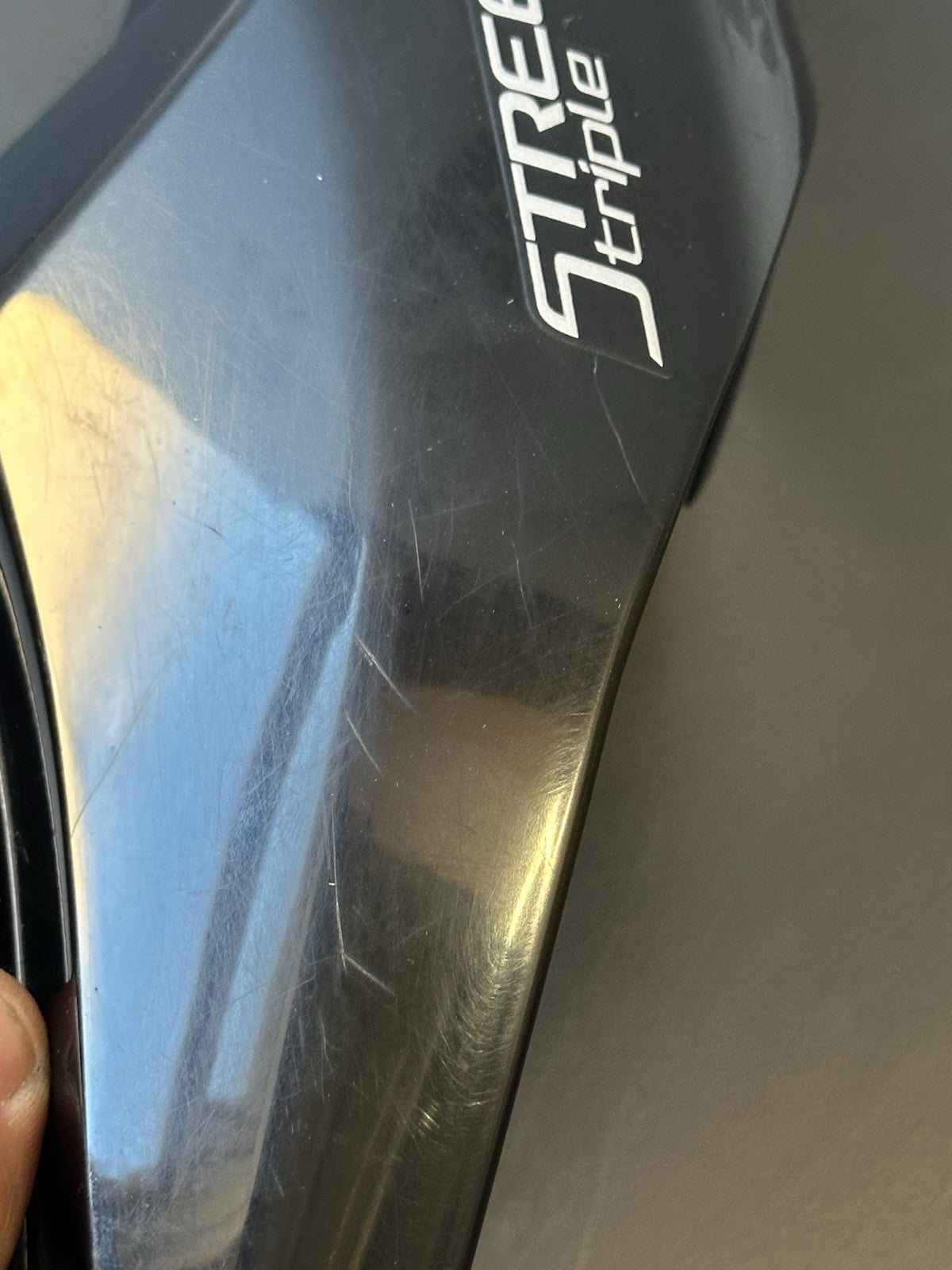 Triumph Street Triple 765R Right Rear Tail Cover Fairing Side Panel T2303729 OEM