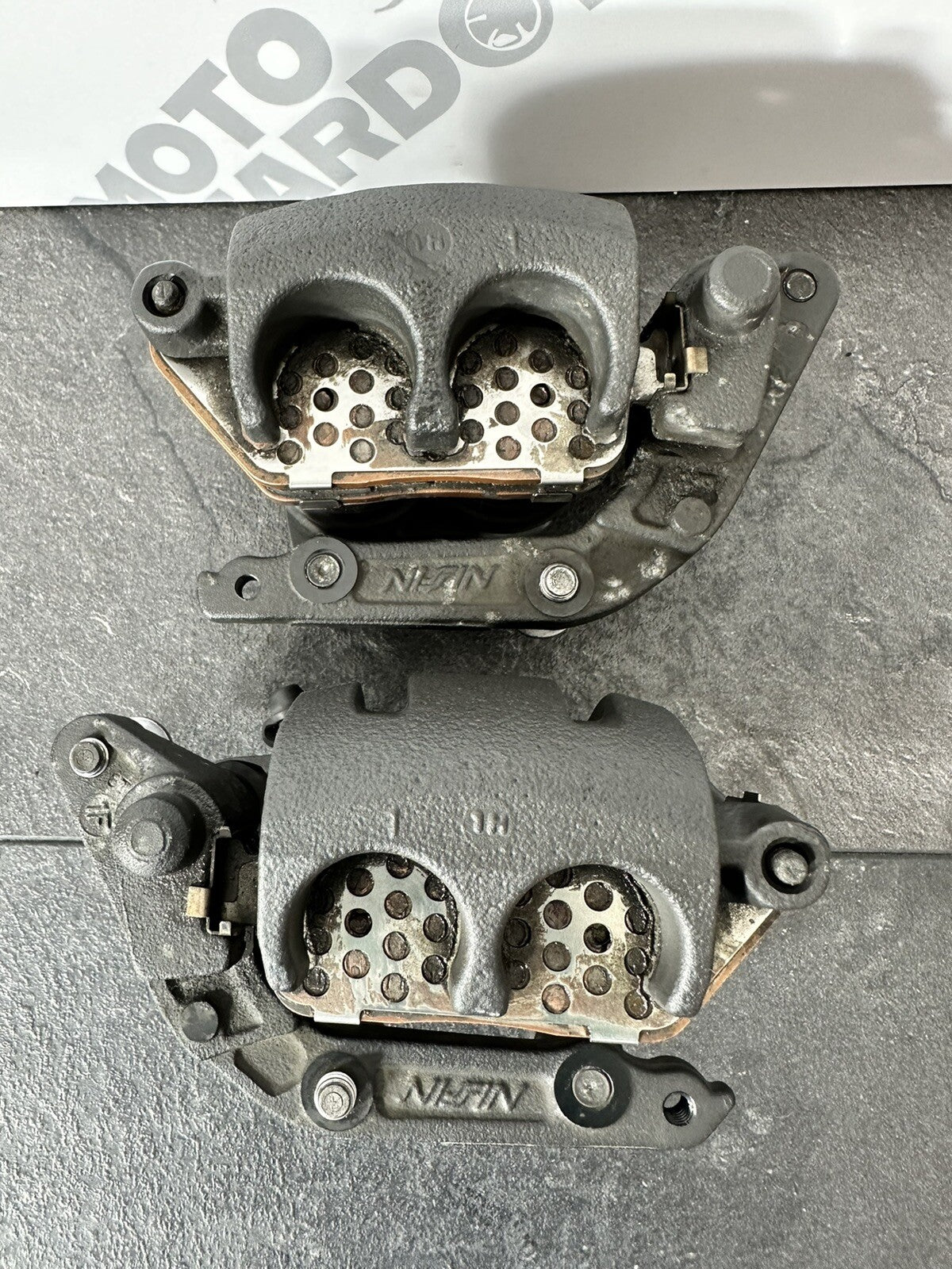 Triumph Trident 660 2022 NISSIN Front Brake Calipers 2962 Miles 2021-2024 OEM