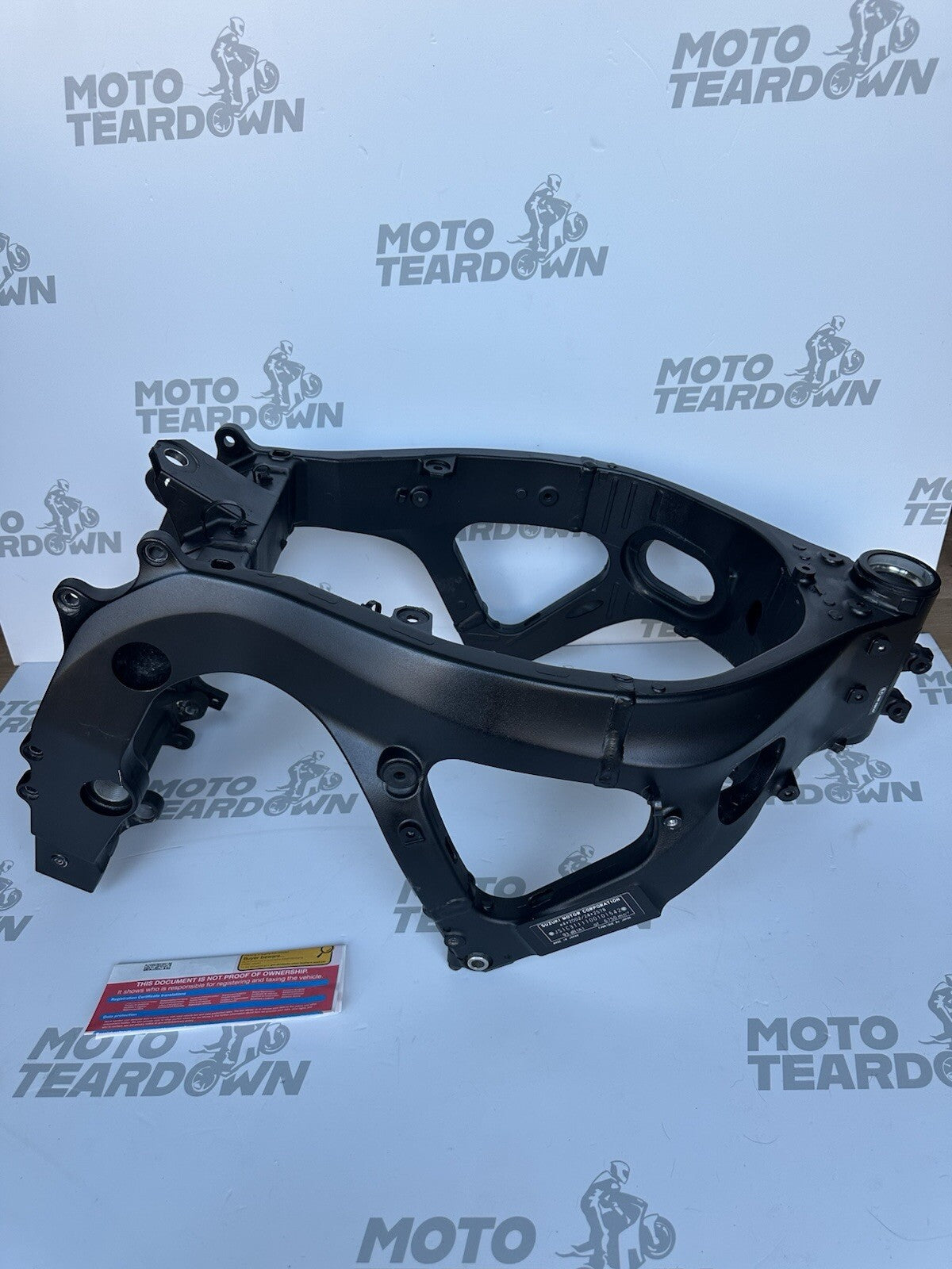 SUZUKI GSXR 600 750 MAIN FRAME CHASSIS L1 L2 L3 L4 L5 L6 L7 2011-2017 - V5 CAT N
