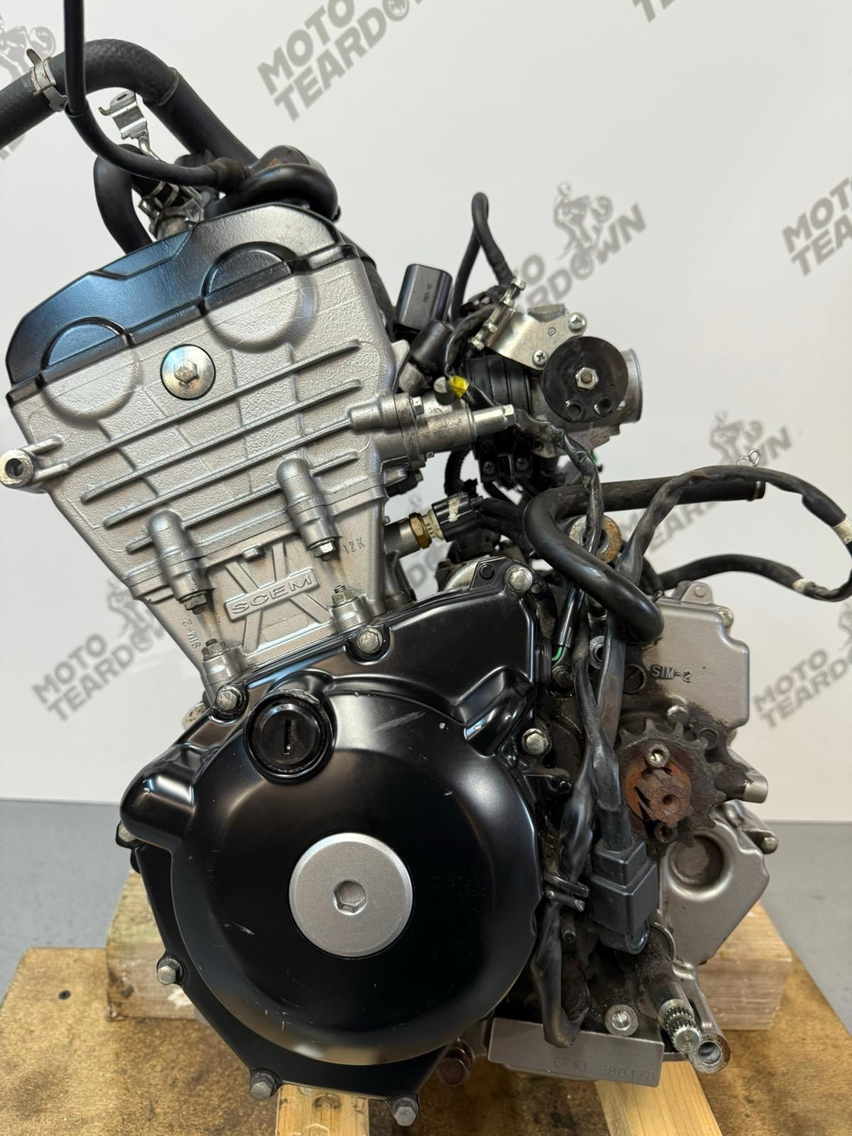 Suzuki GSXS 125 Engine And Air Box 2017-2022 *READ DESCRIPTION* GSXS 125 Engine