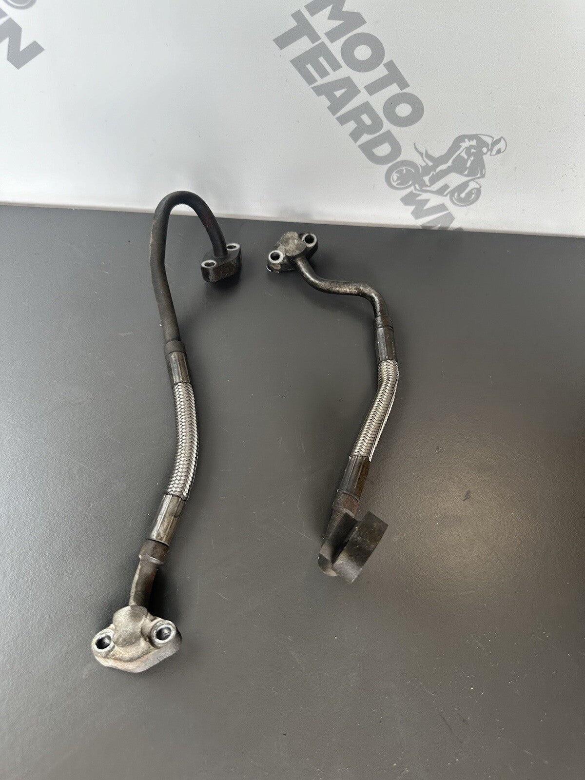 Triumph Speed Triple RS 1050 2019 2020 Oil Cooler Pipes Hoses Oil Hoses OEM