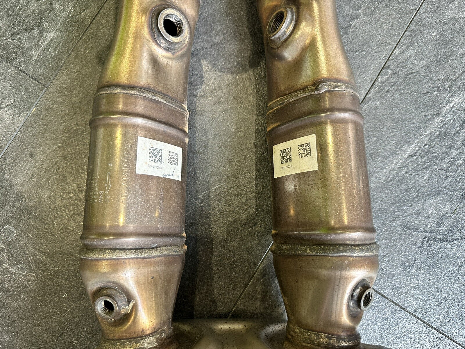 BMW S1000RR 2023 Exhaust Downpipes Headers Catalytic 2019-2022 Gen 4 OEM J43386