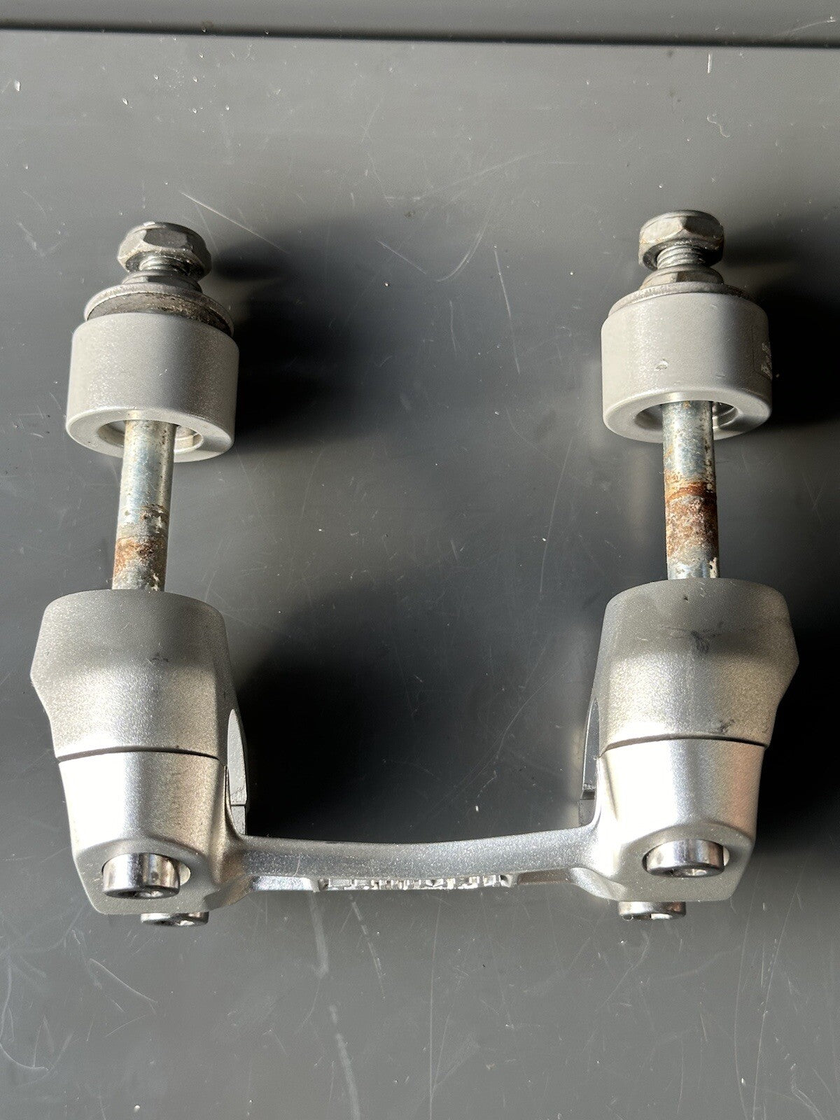 Triumph Street Triple 765 RS Handlebar Risers Clamps With SW-Motech Bar Risers