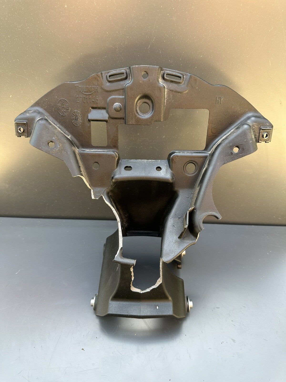 Triumph Street Triple 765RS front sub frame, clock bracket SPARES / REPAIRS OEM
