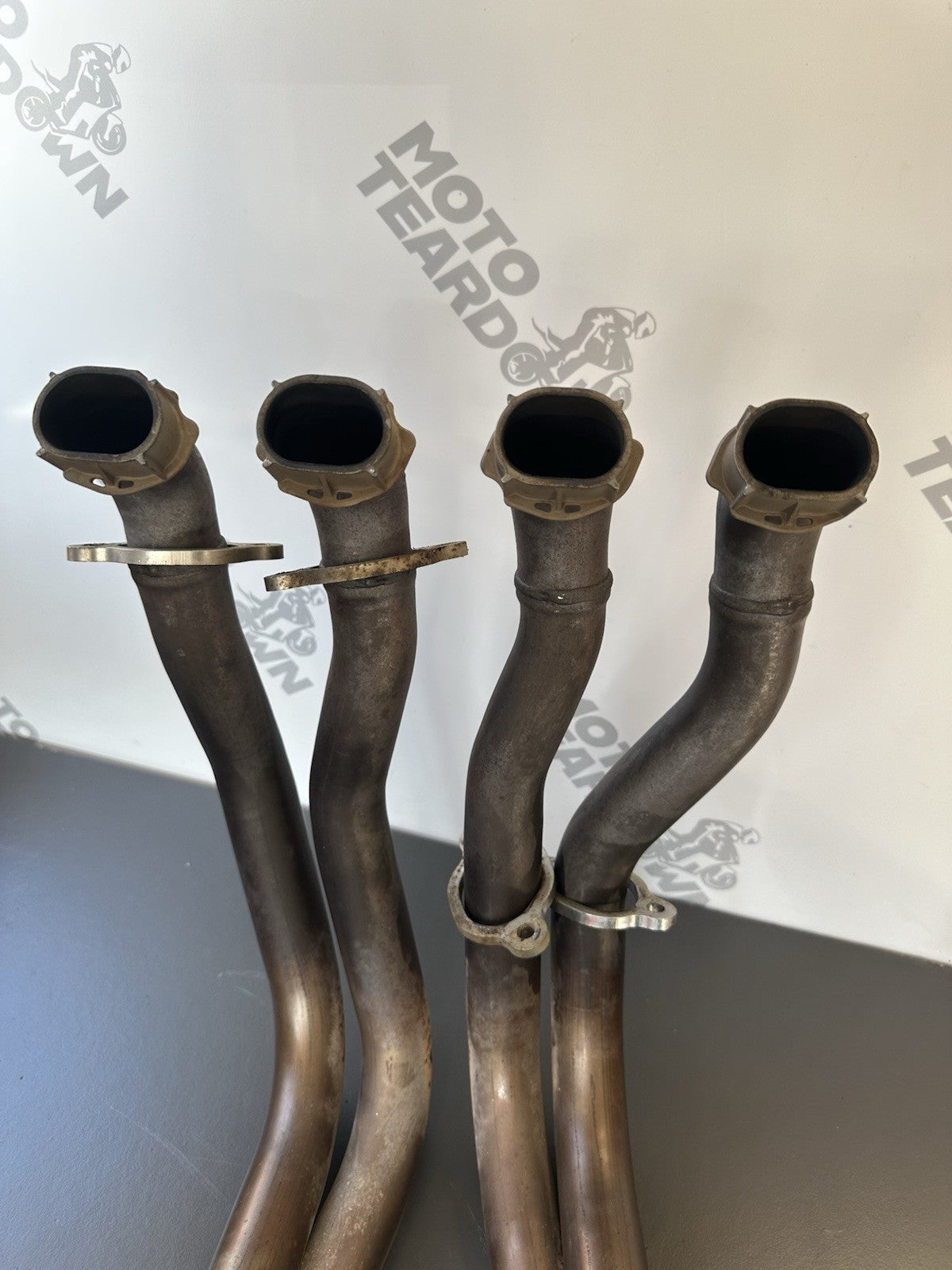HONDA CBR1000RR FIREBLADE EXHAUST DOWNPIPES YEAR 2004 2005 OEM DOWNPIPES