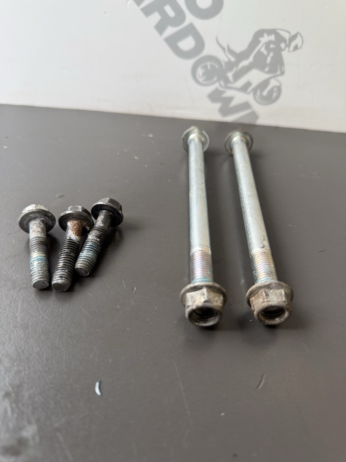 Suzuki GSXS 125 Engine Mount Bolts Engine Mounting Bolts 2017-2020 OEM