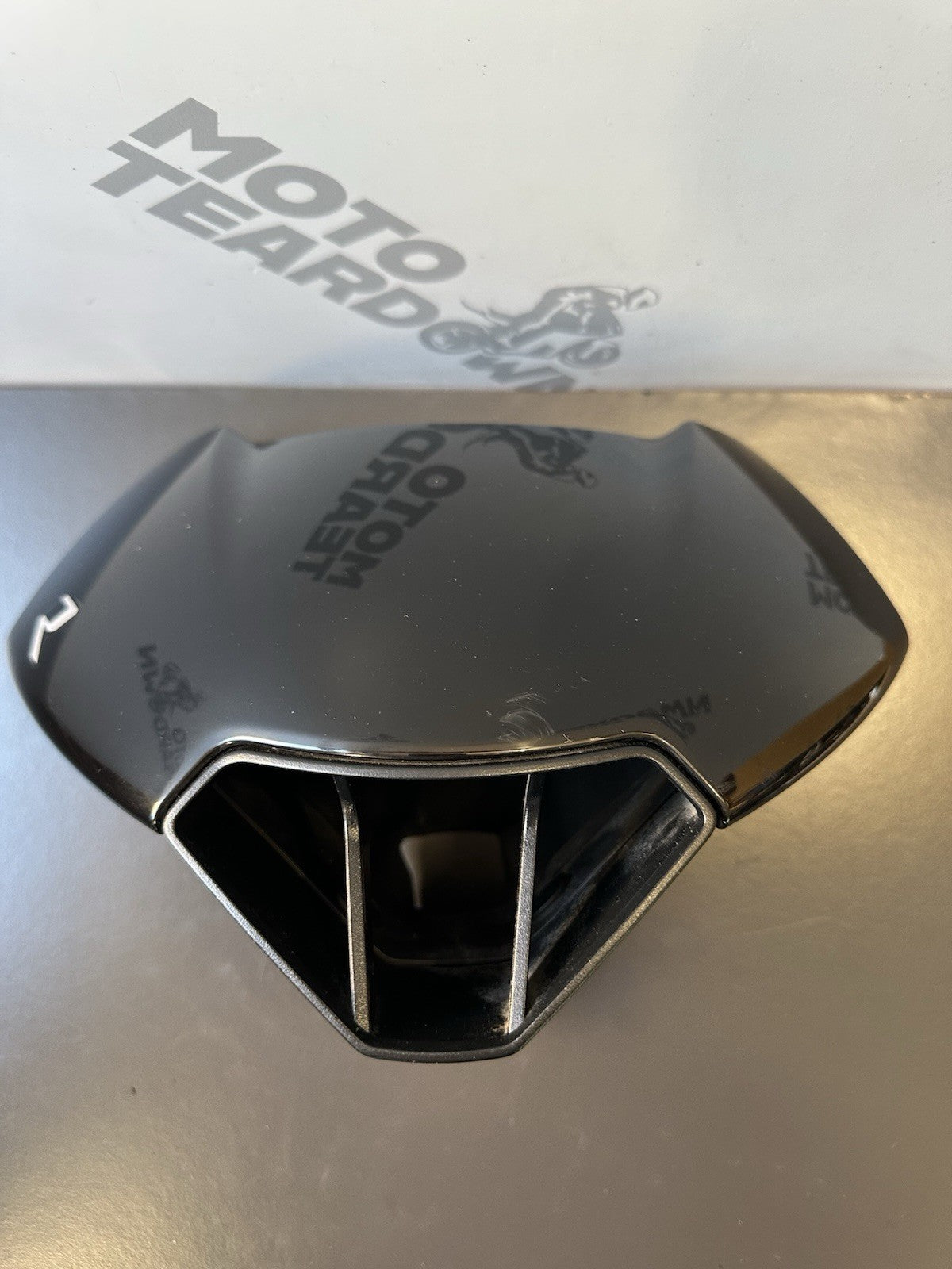 Triumph Street Triple 765R Nose Cone Front Fairing 18,498 Miles 2017-2019 OEM