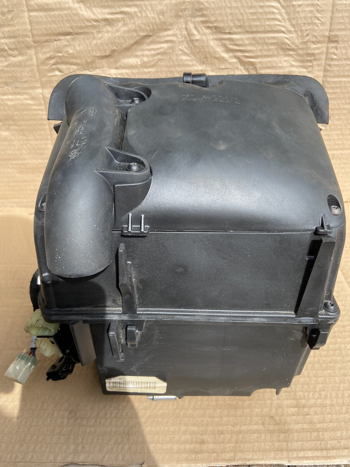 Ducati Multistrada 1200 Enduro Pro airbox & throttle bodies Multistrada Airbox