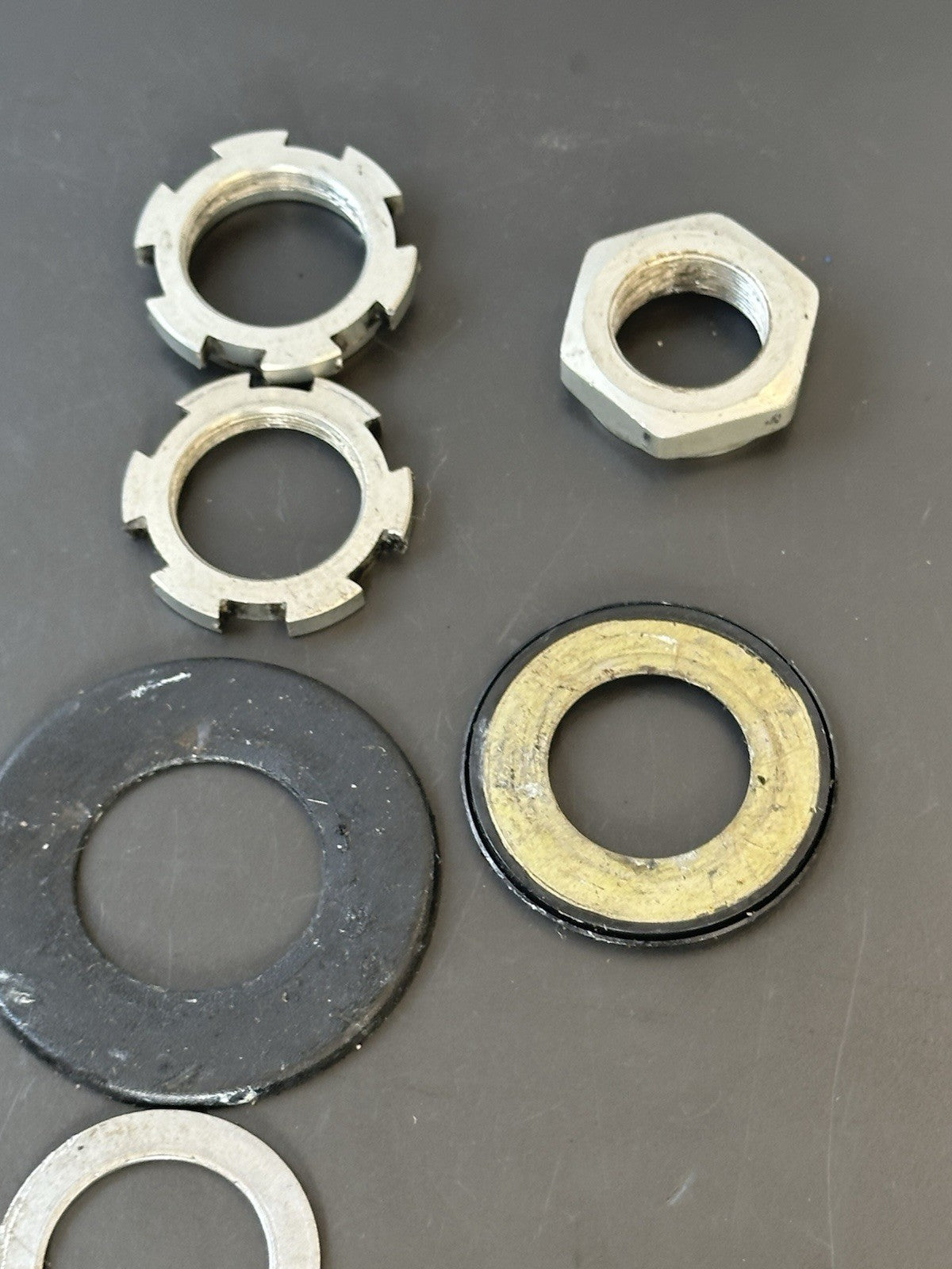 Triumph Street Triple 675 675R Front Forks Top Yokes Nuts Bolts 2007-2011 OEM