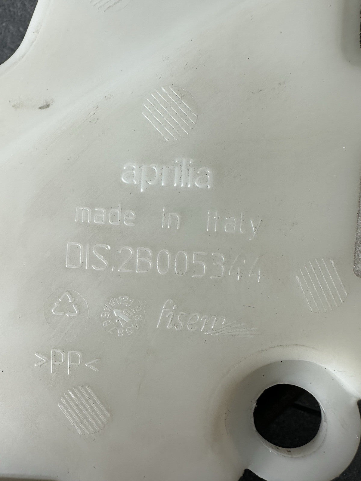 Aprilia RS660 2021 Coolant Expansion Tank Bottle Only 6220 Miles 2022-2025 OEM