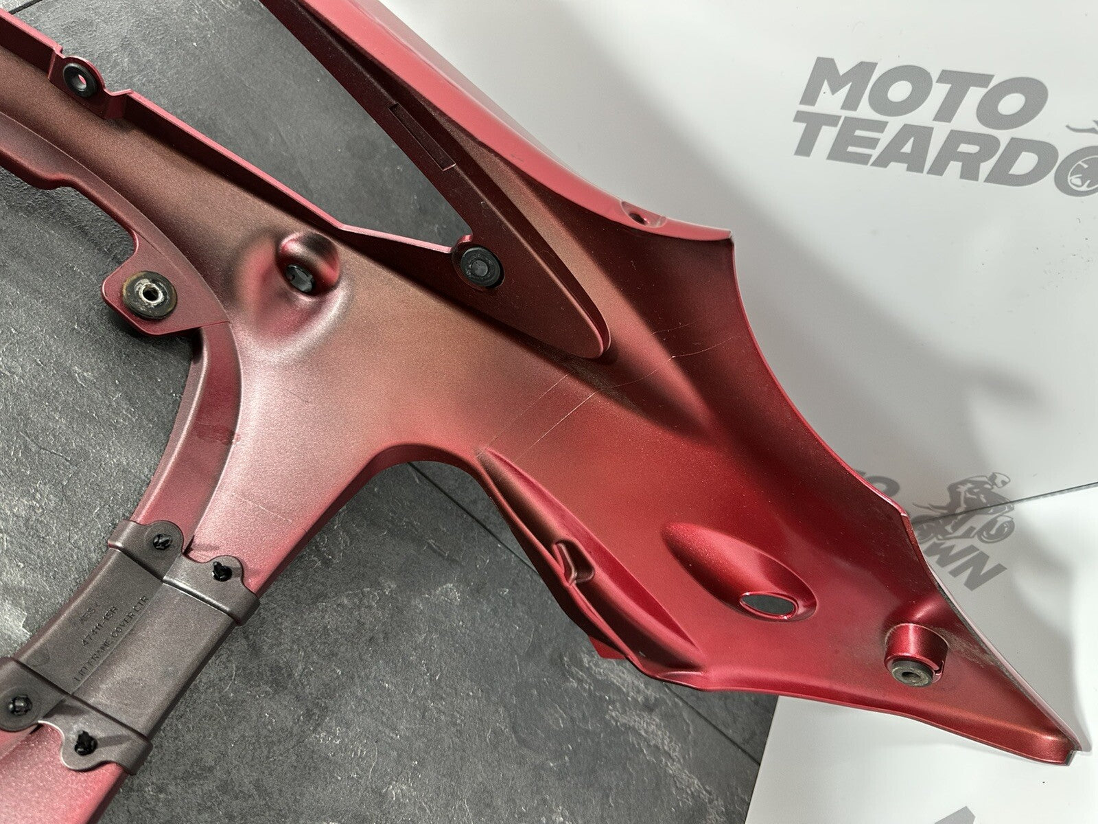 Suzuki GSXR 1300 2016 HAYABUSA Rear Tail Fairing Seat Surround 18408 Miles OEM