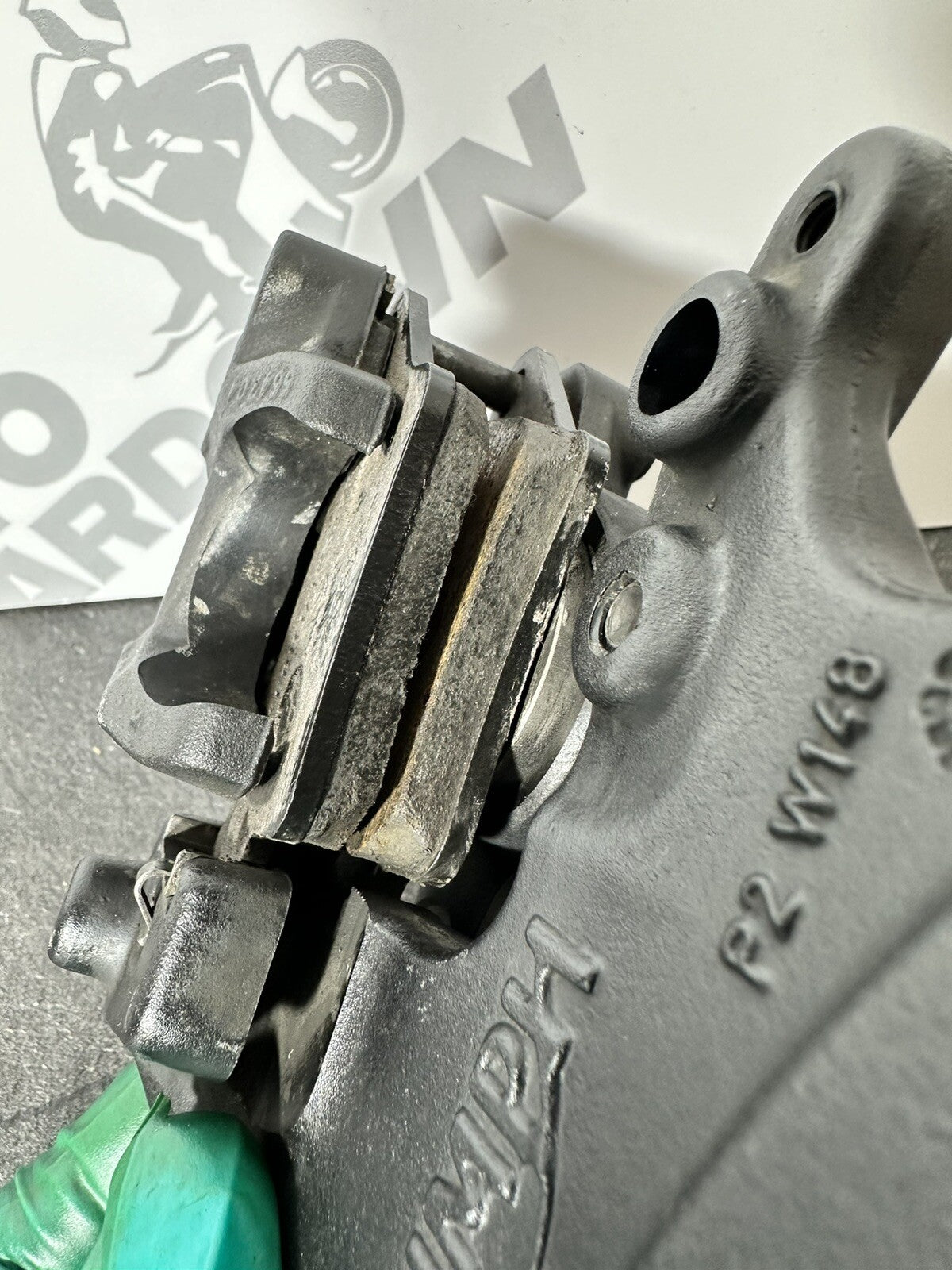 Triumph Street Triple 765 RS 2017 BREMBO Rear Brake Caliper 10580m 2018-2021 OEM