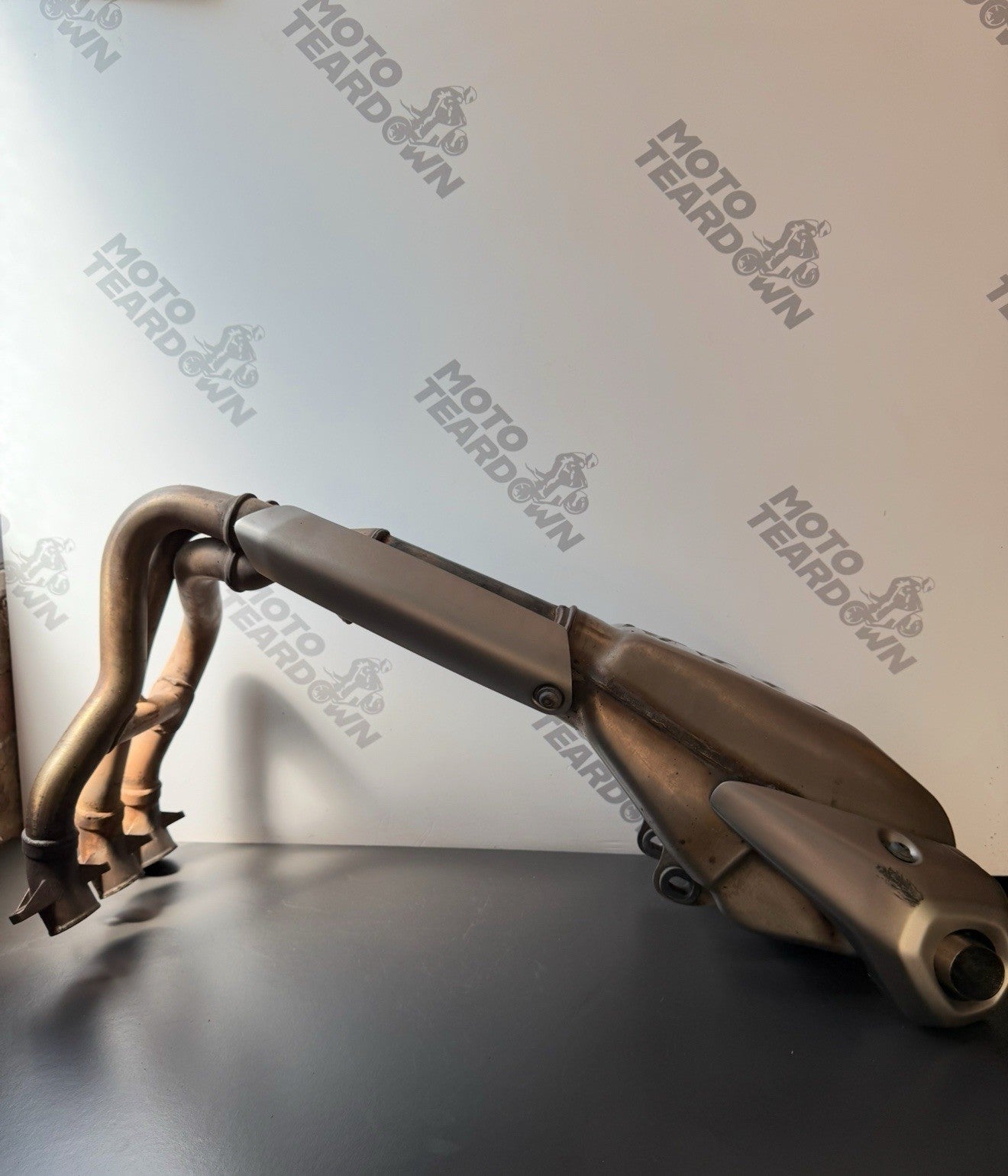 Triumph Trident 660 Exhaust System Downpipes Headers 2021-2024 Trident Exhaust