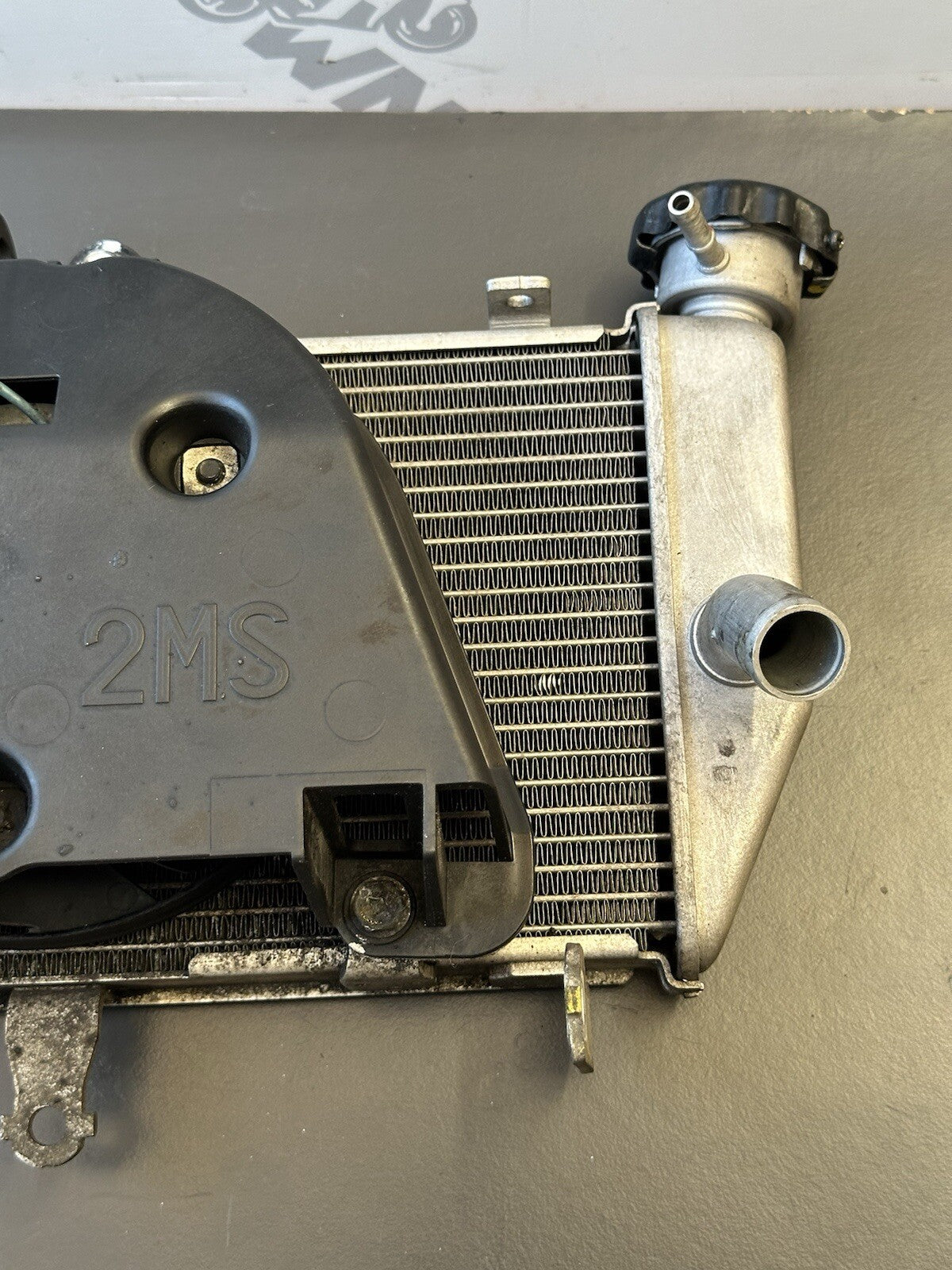 YAMAHA MT-03 RADIATOR Yamaha MT03 Radiator And Fan OEM 2020- MT03 Radiator
