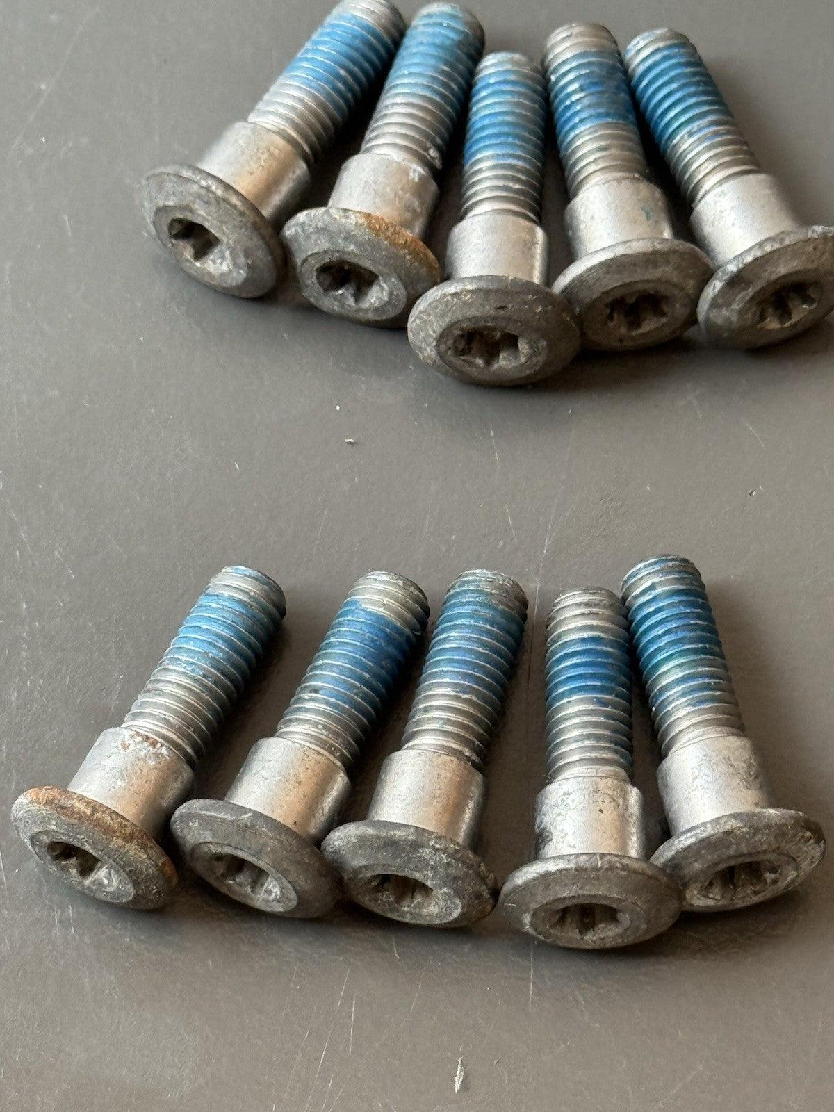 TRIUMPH STREET TRIPLE 675R Front And Rear BRAKE DISC BOLTS 2010 Front And Rear