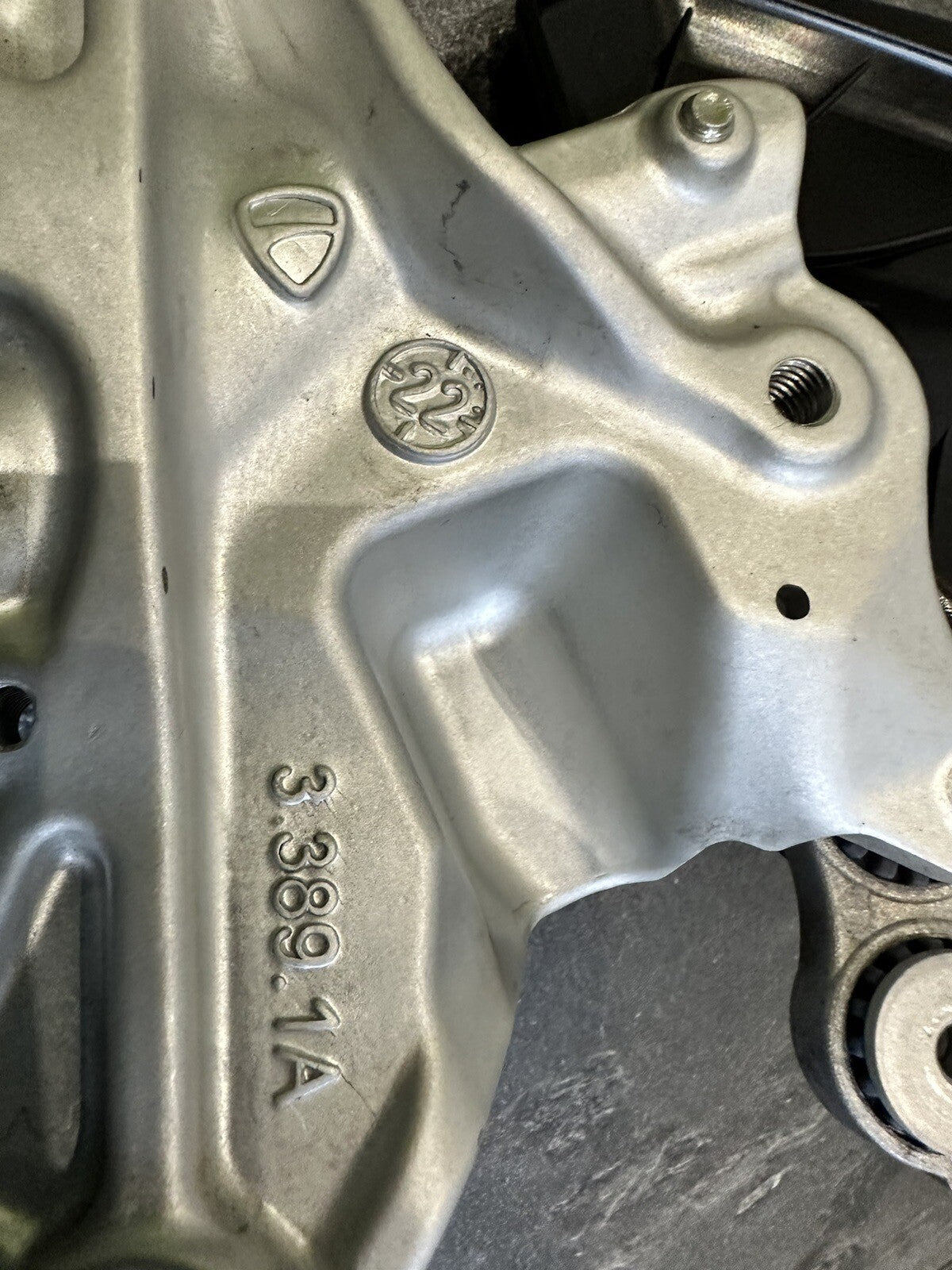 Ducati Multistrada V4 Pikes Peak 2022 Right Rearset Footrest Assembly 2023 OEM
