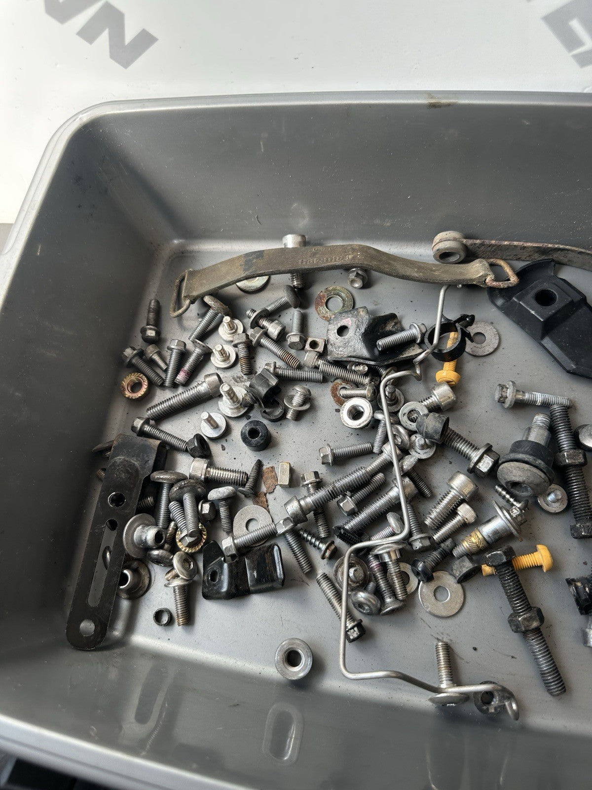 TRIUMPH STREET TRIPLE 675 Job Lot NUTS BOLTS SPARES Job Lot 8382 Miles OEM 2010