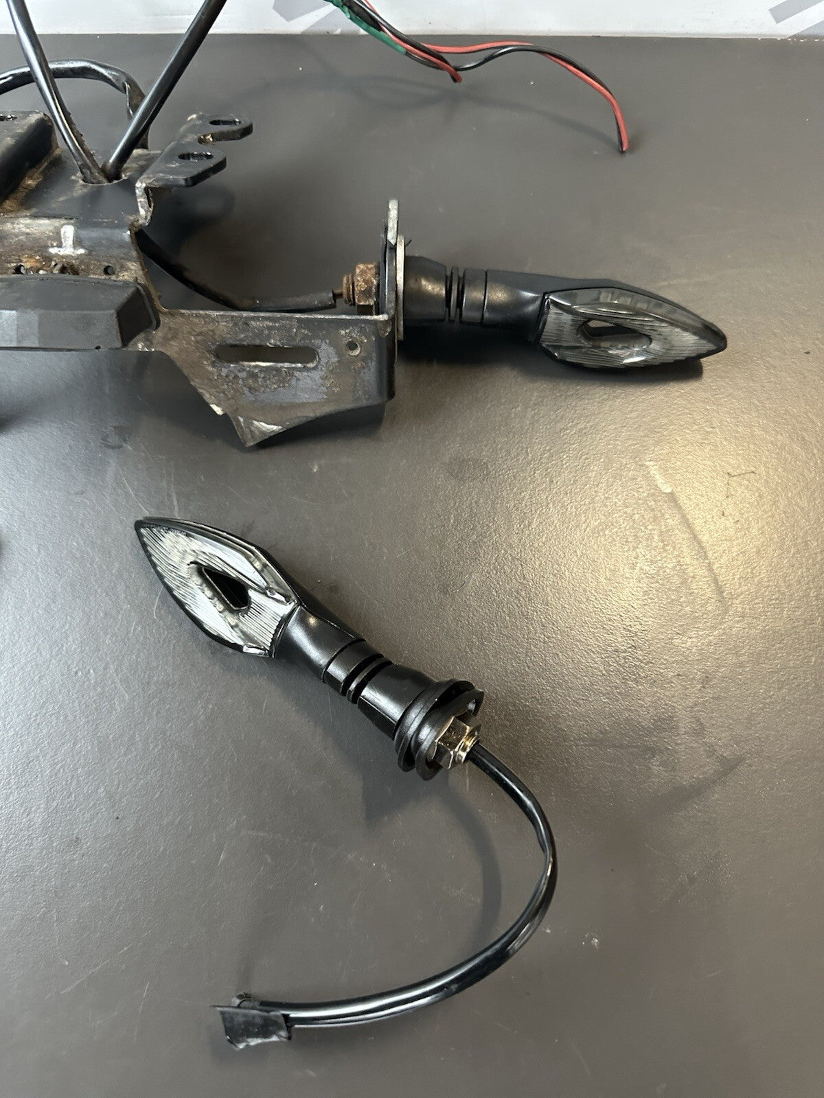 Yamaha MT07 tail tidy And Indicators Number Plate Holder And Indicators SPARES