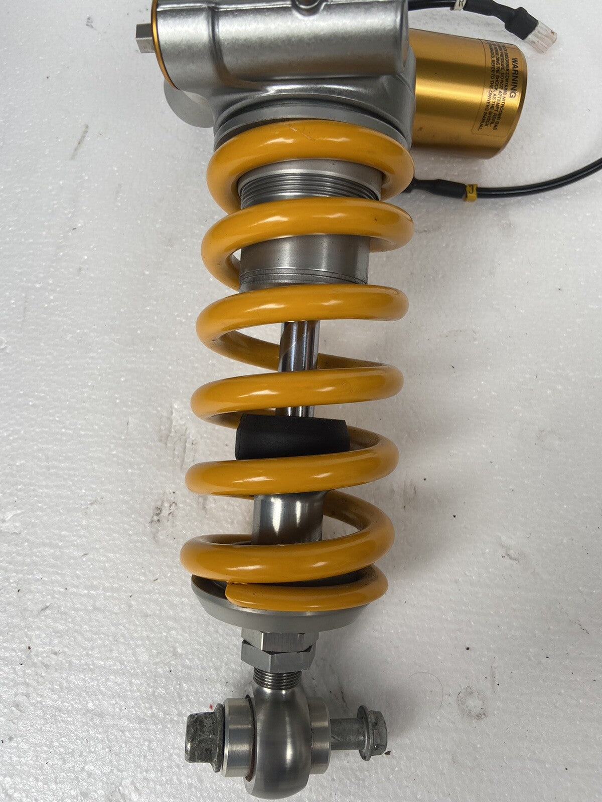 Aprilia Tuono V4 Factory Ohlins TTX rear Shock Ohlins TTX Rear suspension 2020