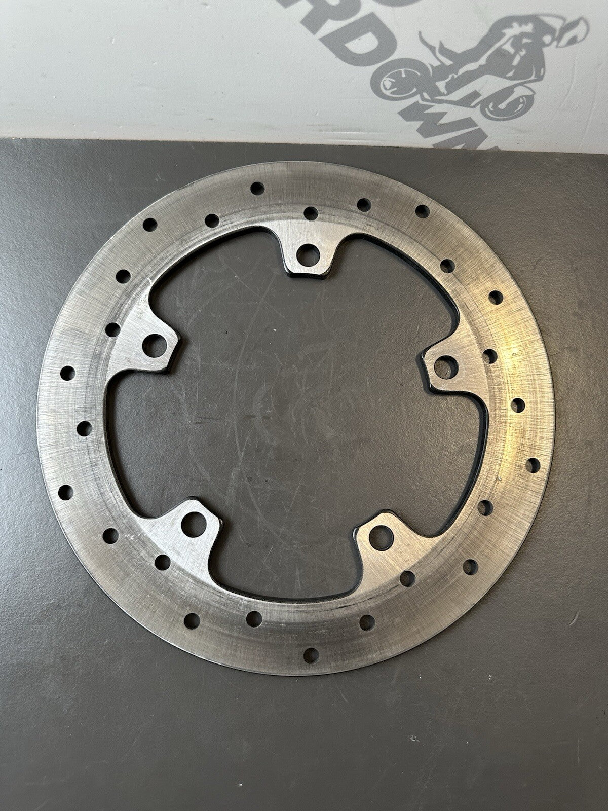 KTM 125 Duke rear brake disc 2024 - 2025 KTM 125 Duke Rear Brake Disc 51 Miles