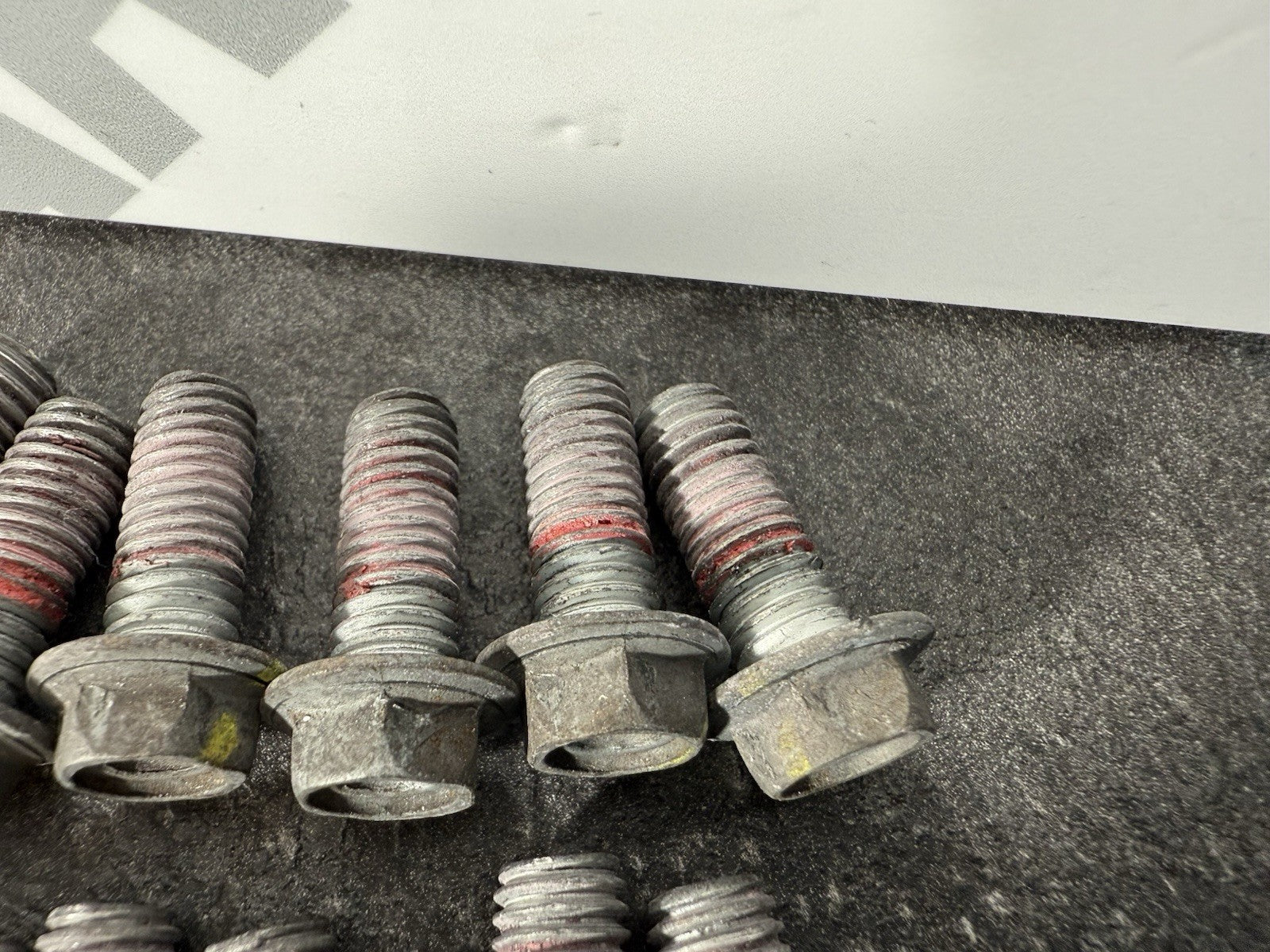 Aprilia RS660 2021 Brake Dis Mount Bolts Front Only 6220 Miles 2022-2025 OEM