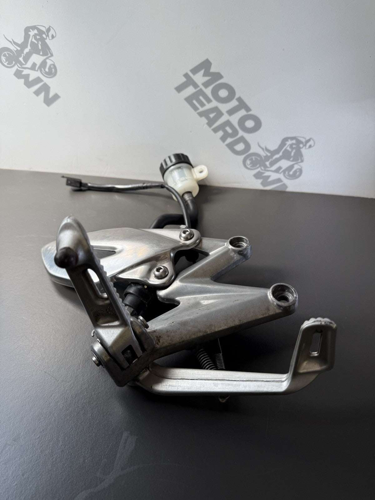 Triumph Street Triple 675RFront Right Side Footrest Right Foot Assembly 2007-11