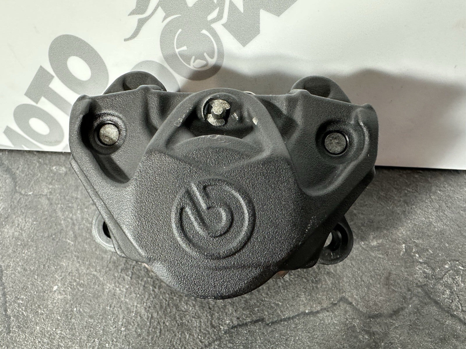 Aprilia RS660 2021 BREMBO Rear Brake Caliper & Pads 6220 Miles 2022-2025 OEM