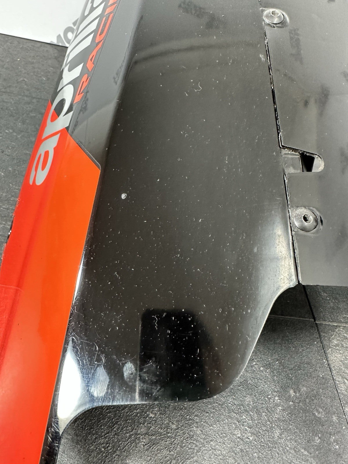 Aprilia RS660 2021 Belly Pan Fairing Engine Spoiler 6220 Miles 2022-2025 OEM