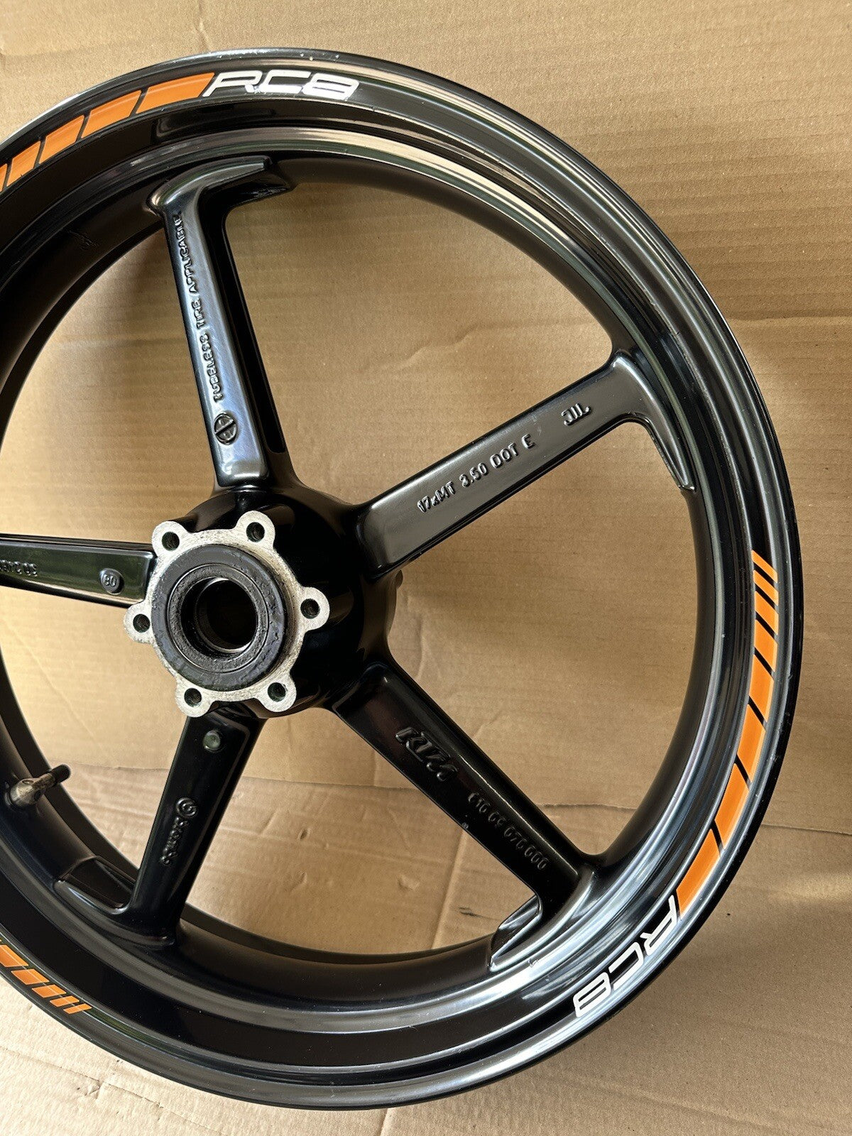 KTM 1190 RC8 RC8R Front Wheel Front Rim KTM 1190 Front Wheel KTM 1190 Front Rim