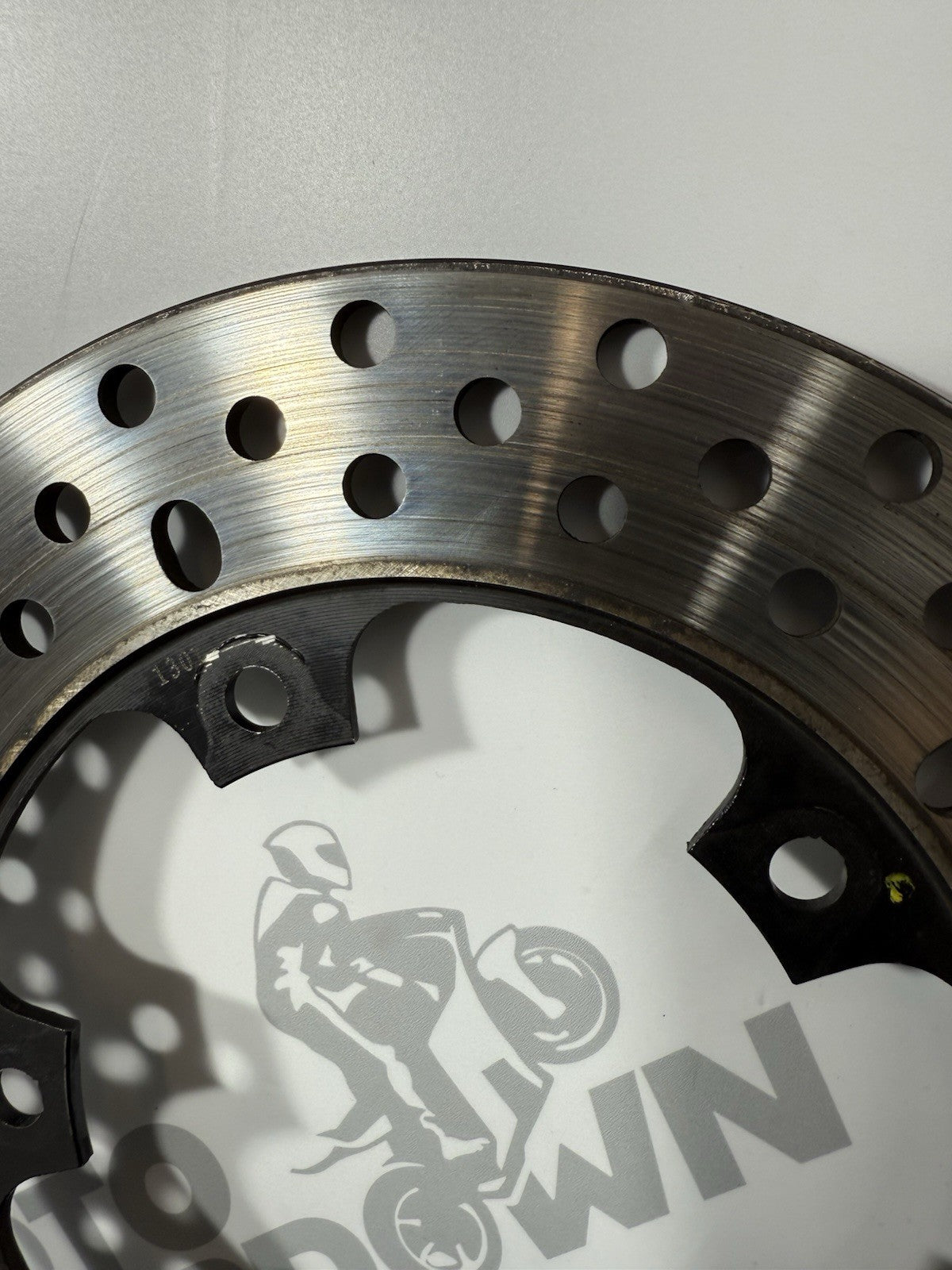 Aprilia RS660 2021 Rear Brake Disc Rotor Only 6220 Miles 2022-2025 OEM