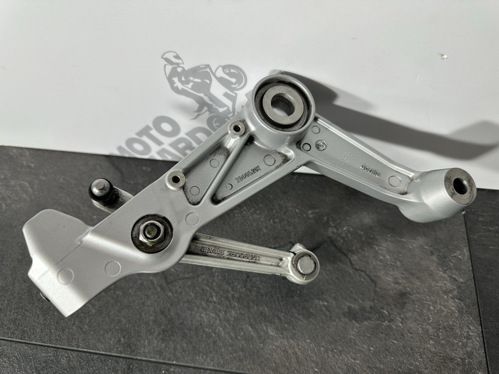 Aprilia RS660 2021 Left Rearset Footrest Gear Lever 6220 Miles 2022-2025 OEM