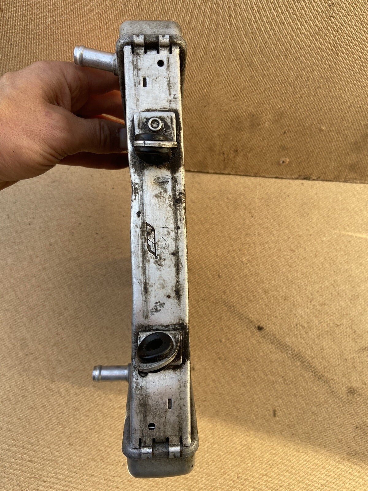 Aprilia RSV4 RF Oil Radiator 2018 Aprilia RSV4 RF Oil Cooler Radiator OEM
